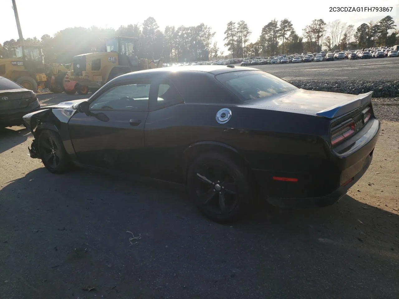 2015 Dodge Challenger Sxt VIN: 2C3CDZAG1FH793867 Lot: 78549364