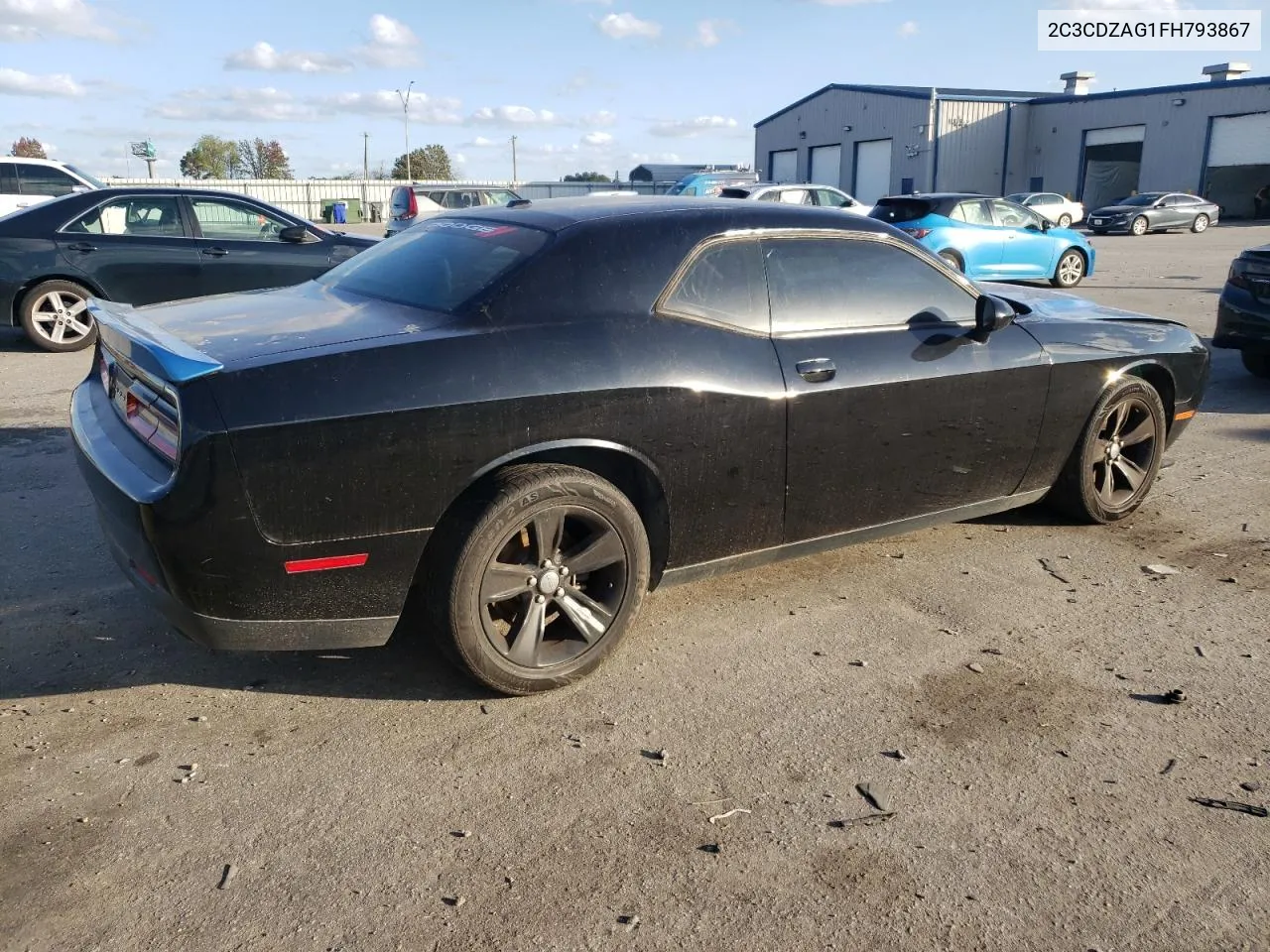 2015 Dodge Challenger Sxt VIN: 2C3CDZAG1FH793867 Lot: 78549364