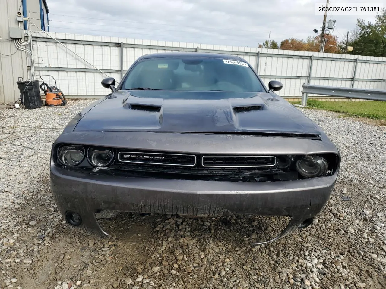 2015 Dodge Challenger Sxt VIN: 2C3CDZAG2FH761381 Lot: 78906194