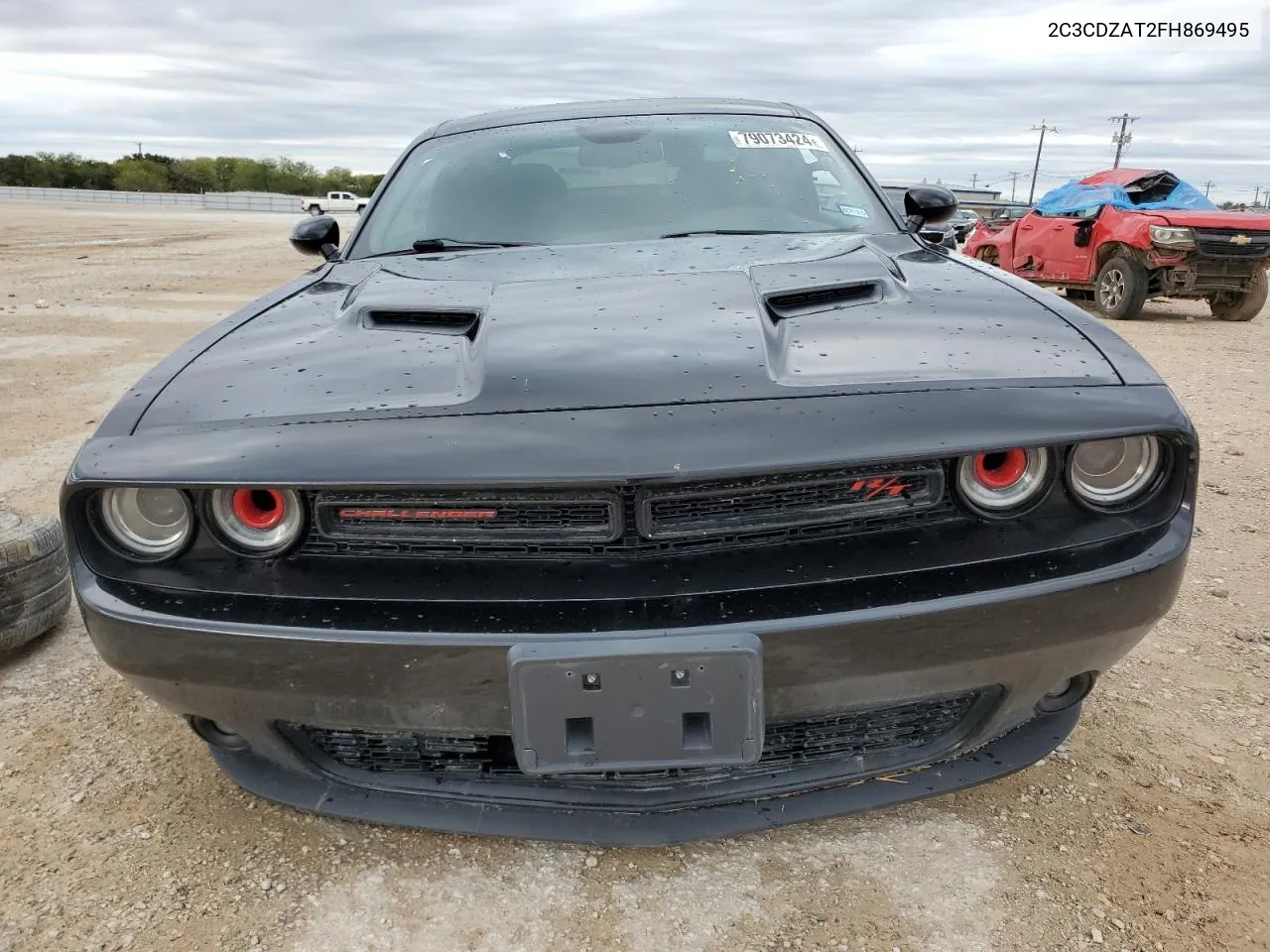 2015 Dodge Challenger Sxt VIN: 2C3CDZAT2FH869495 Lot: 79073424