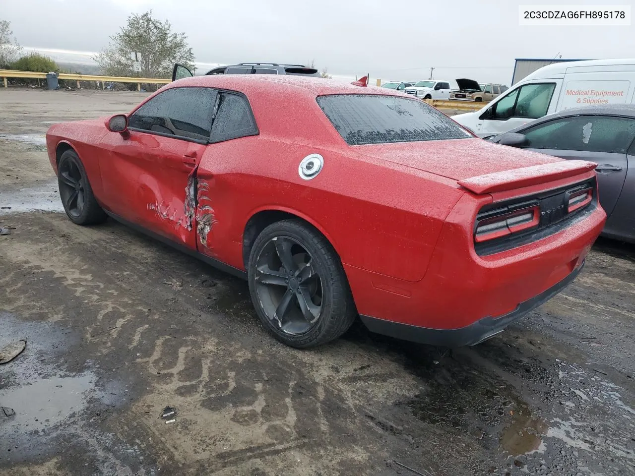 2015 Dodge Challenger Sxt VIN: 2C3CDZAG6FH895178 Lot: 79538144