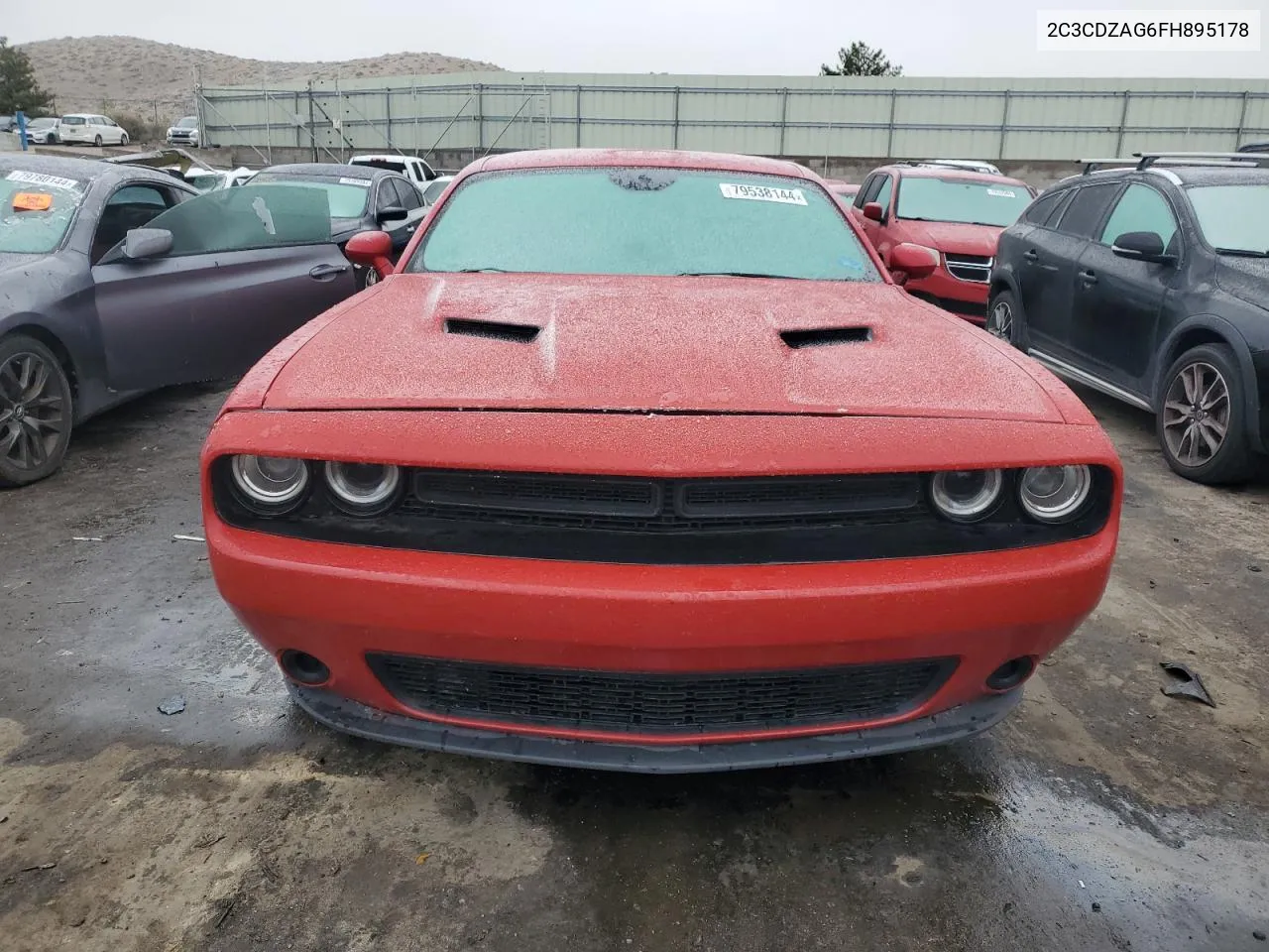 2015 Dodge Challenger Sxt VIN: 2C3CDZAG6FH895178 Lot: 79538144