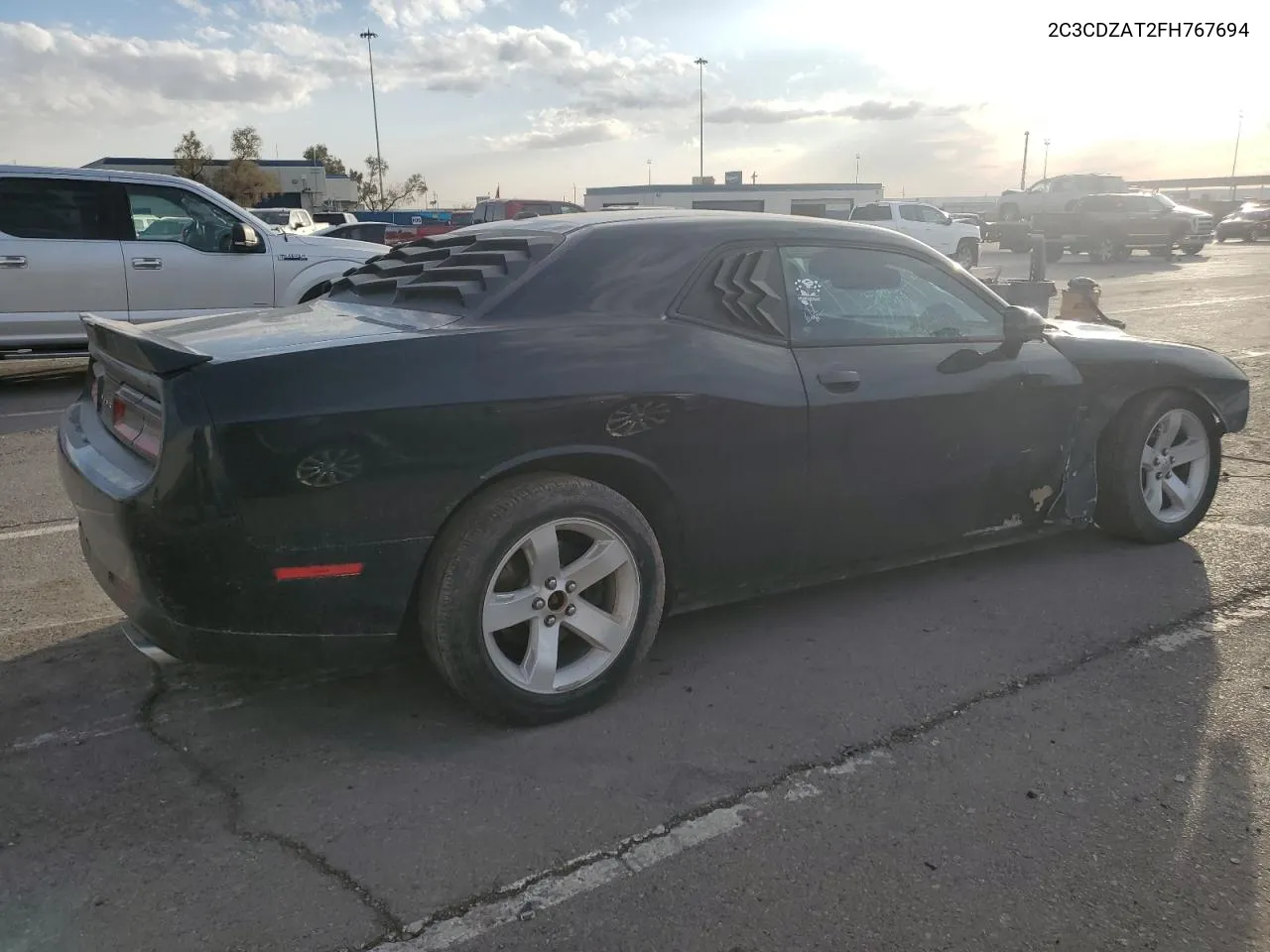 2015 Dodge Challenger Sxt VIN: 2C3CDZAT2FH767694 Lot: 79695964