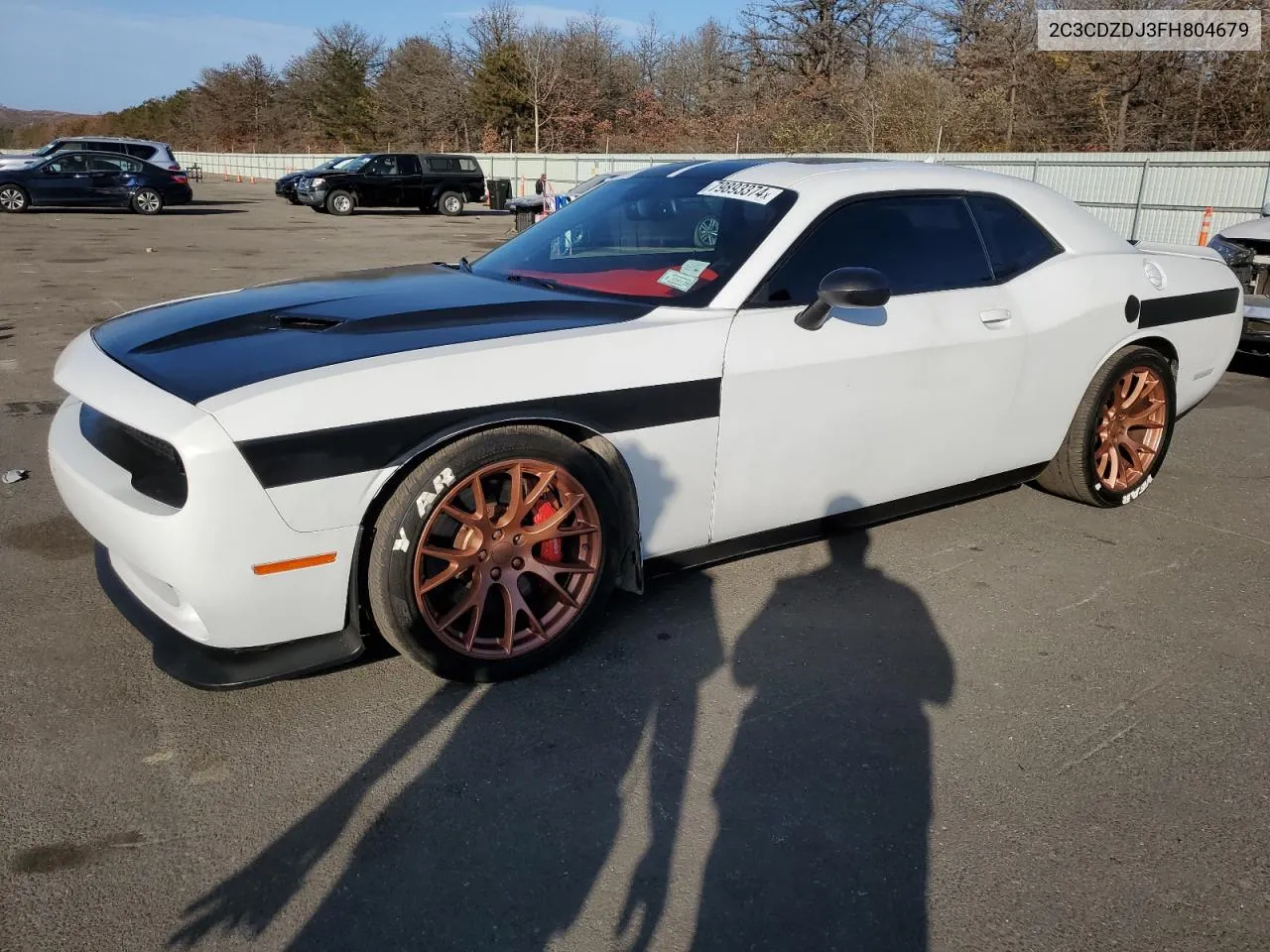 2015 Dodge Challenger Srt 392 VIN: 2C3CDZDJ3FH804679 Lot: 79893374