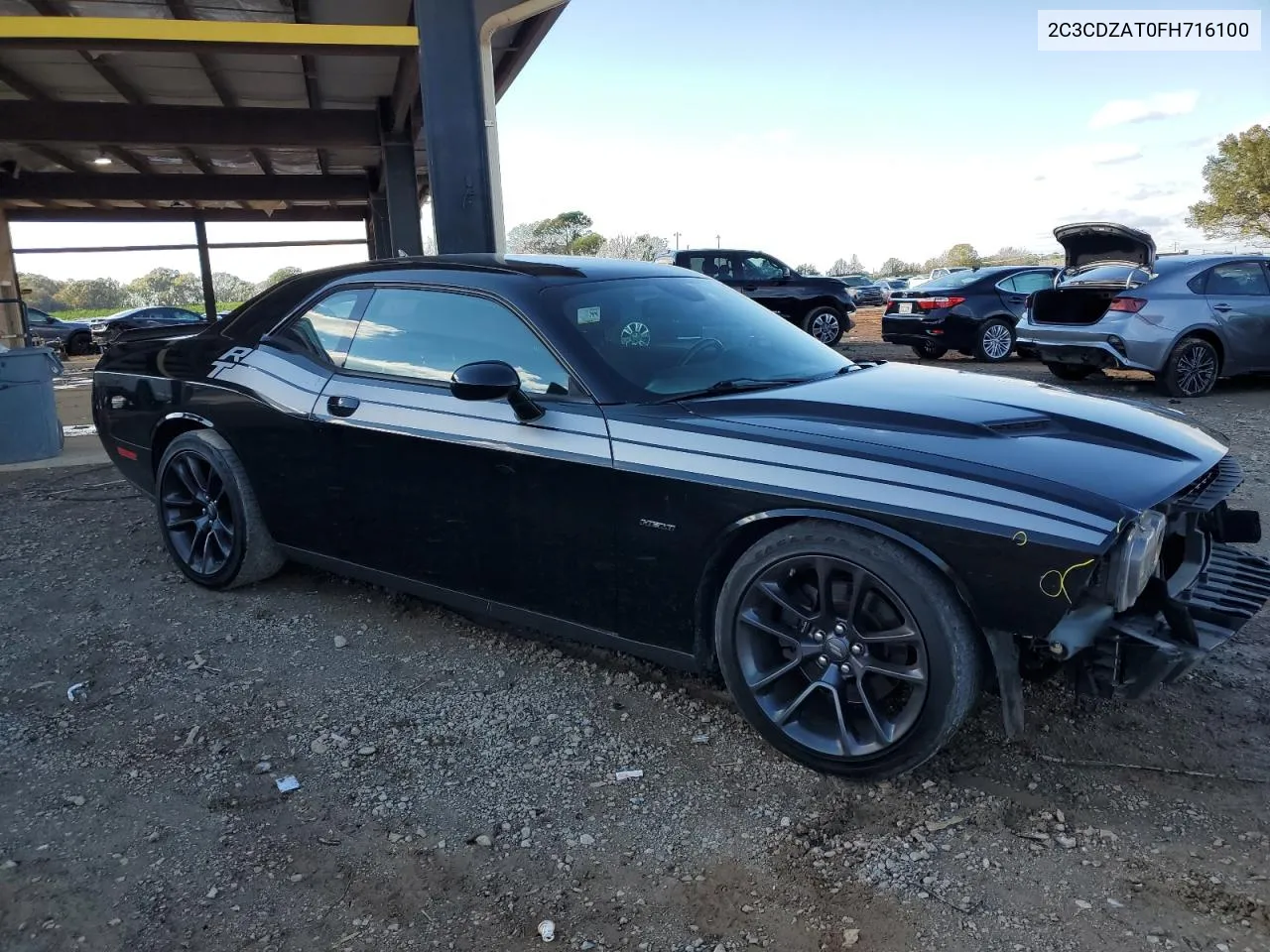 2015 Dodge Challenger Sxt VIN: 2C3CDZAT0FH716100 Lot: 80750634