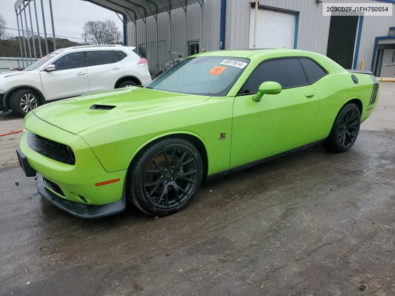 2015 Dodge Challenger R/T Scat Pack VIN: 2C3CDZFJ1FH750554 Lot: 80973614