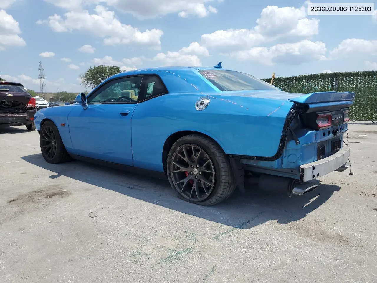 2016 Dodge Challenger Srt 392 VIN: 2C3CDZDJ8GH125203 Lot: 50641504