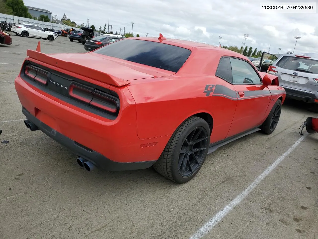 2C3CDZBT7GH289630 2016 Dodge Challenger R/T