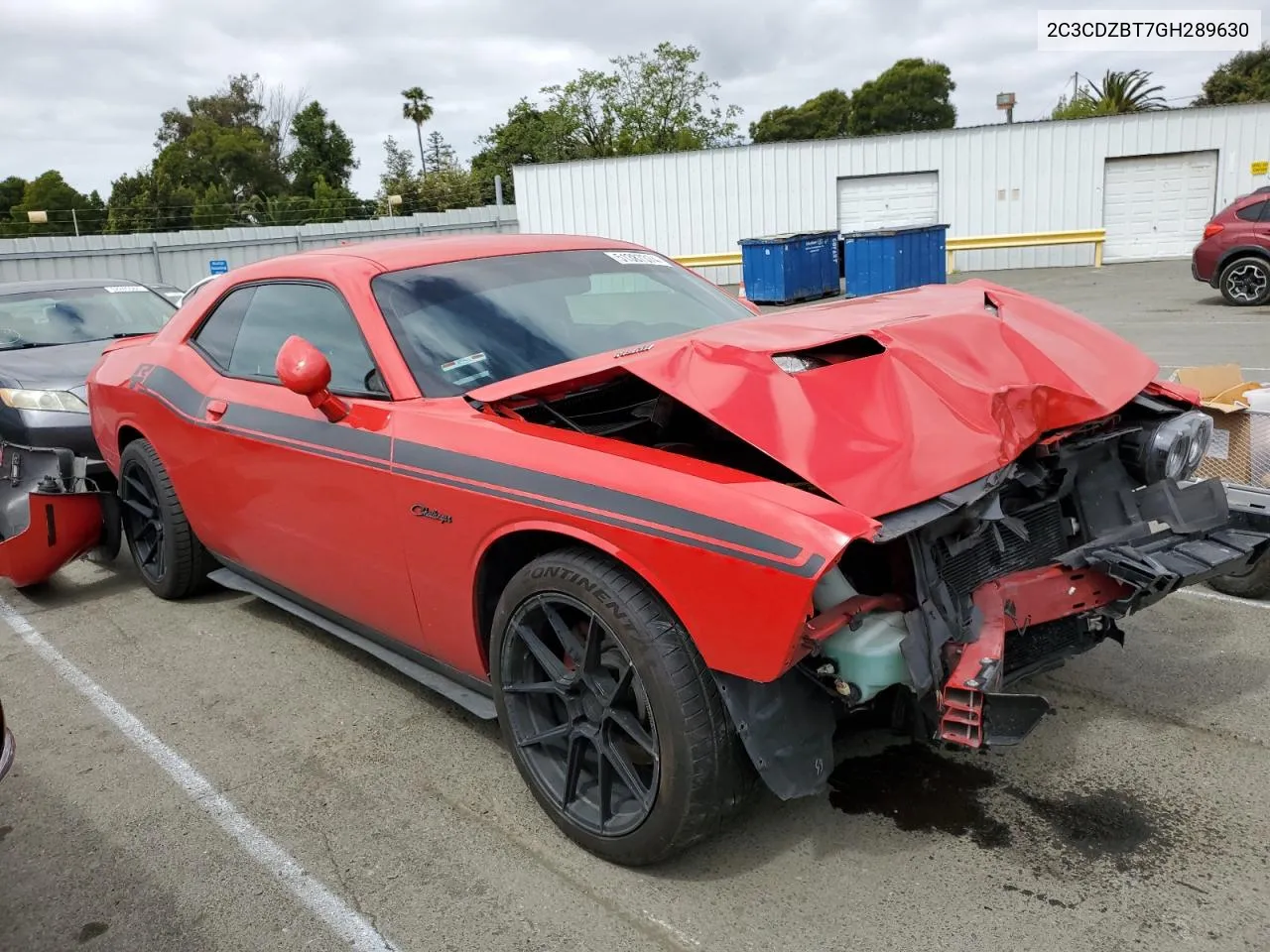 2016 Dodge Challenger R/T VIN: 2C3CDZBT7GH289630 Lot: 51387374