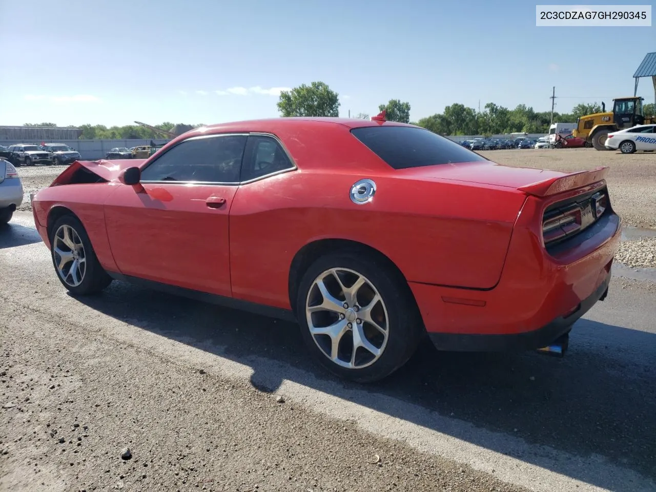 2016 Dodge Challenger Sxt VIN: 2C3CDZAG7GH290345 Lot: 53771784