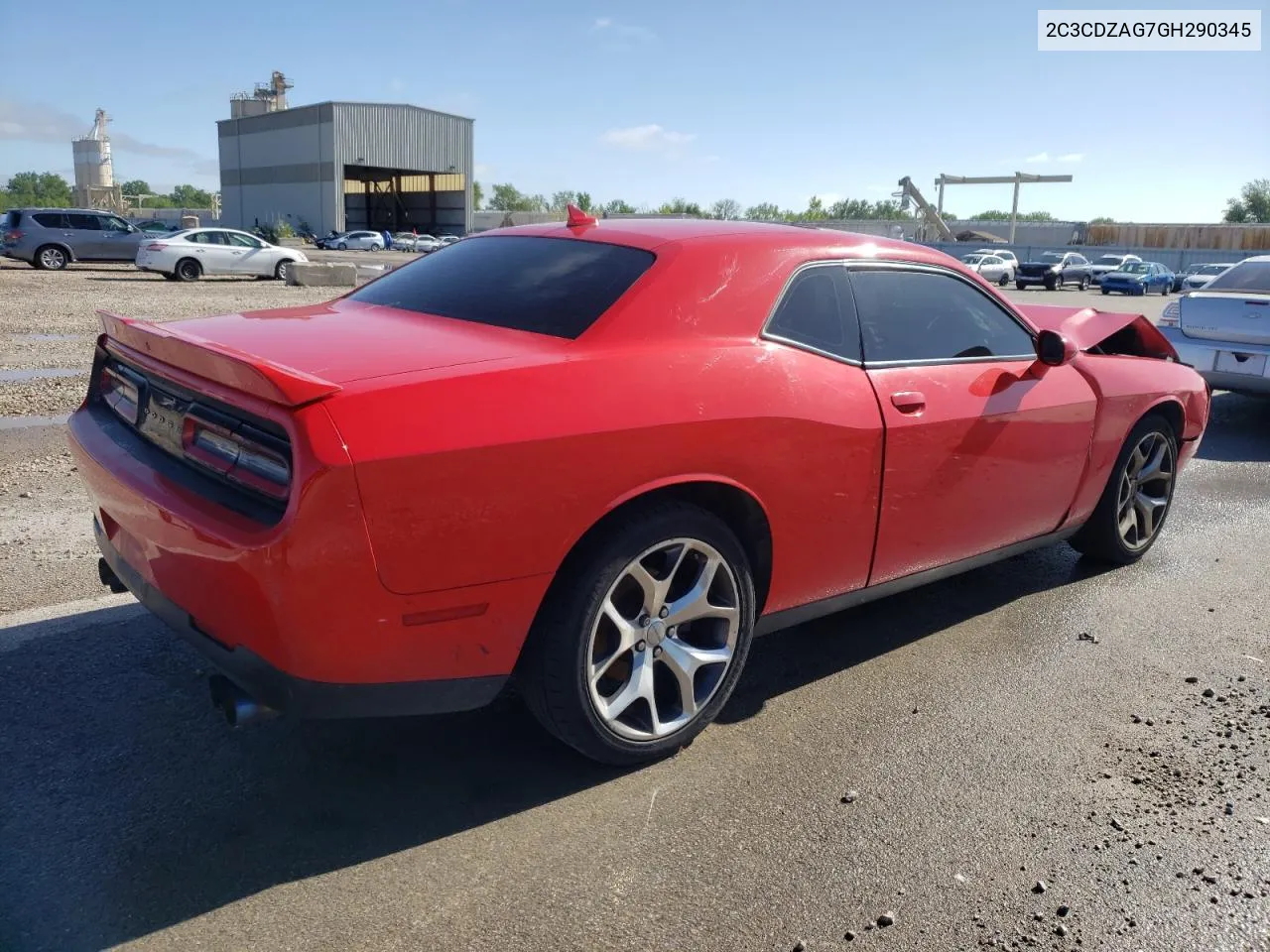 2016 Dodge Challenger Sxt VIN: 2C3CDZAG7GH290345 Lot: 53771784