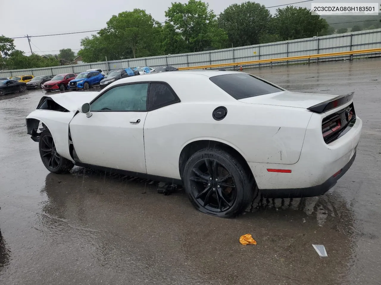 2C3CDZAG8GH183501 2016 Dodge Challenger Sxt