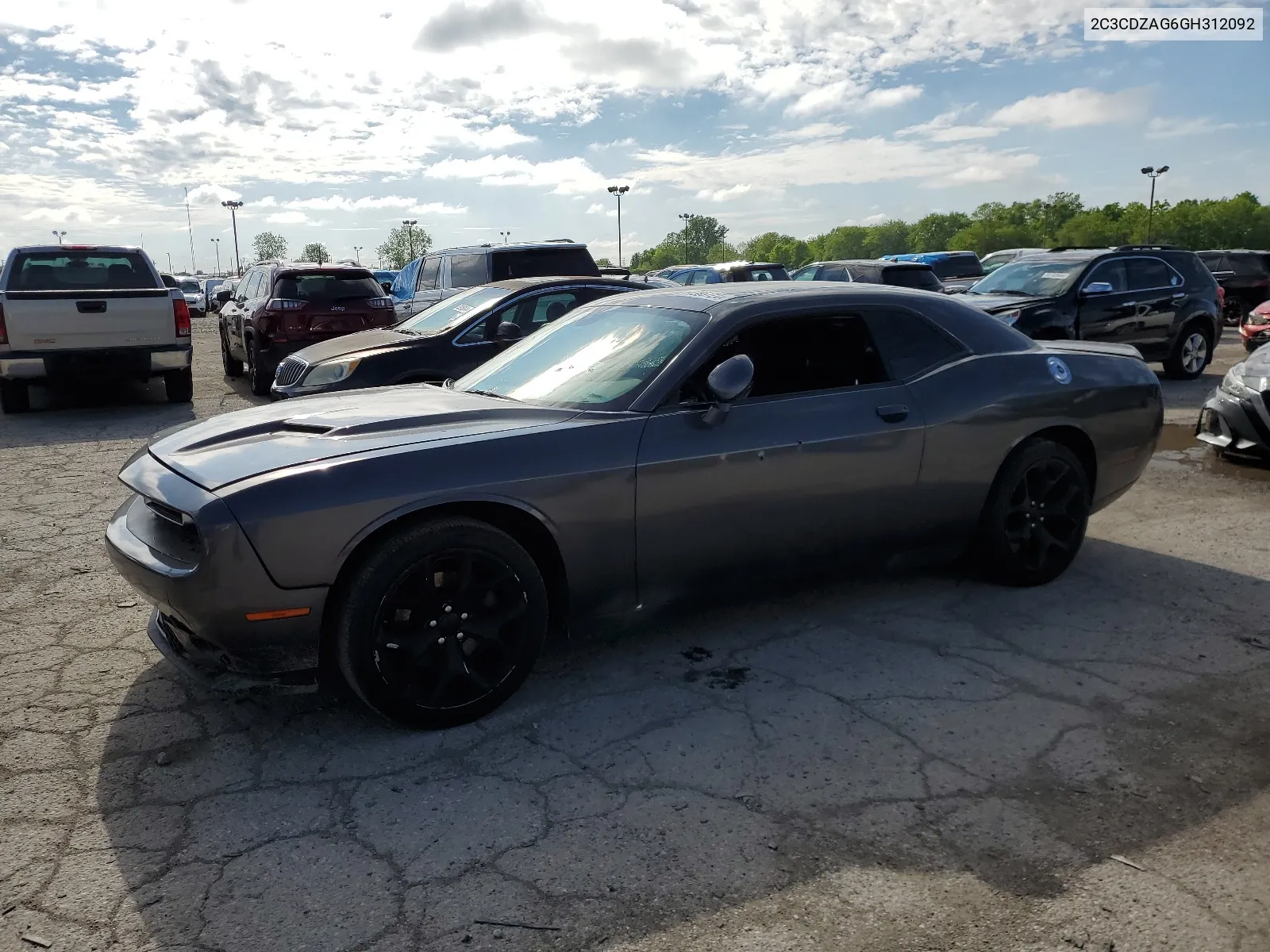 2016 Dodge Challenger Sxt VIN: 2C3CDZAG6GH312092 Lot: 54365124