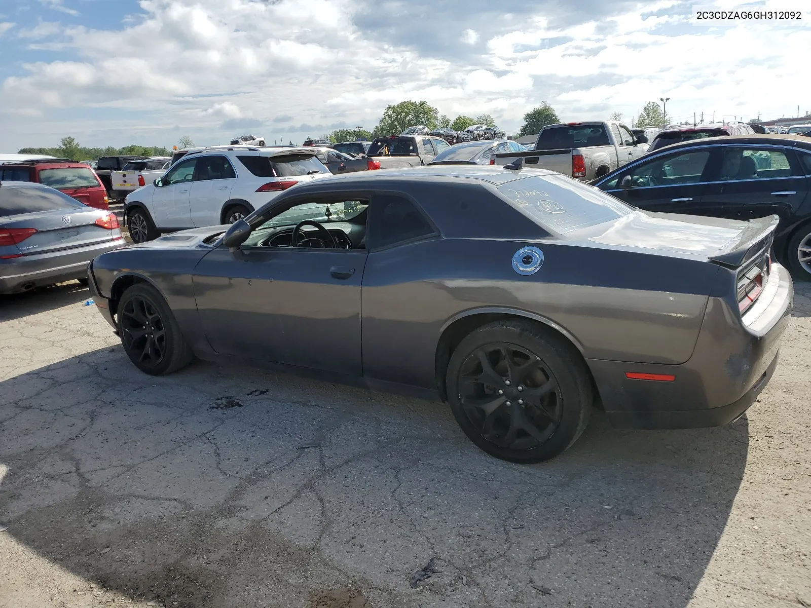 2016 Dodge Challenger Sxt VIN: 2C3CDZAG6GH312092 Lot: 54365124