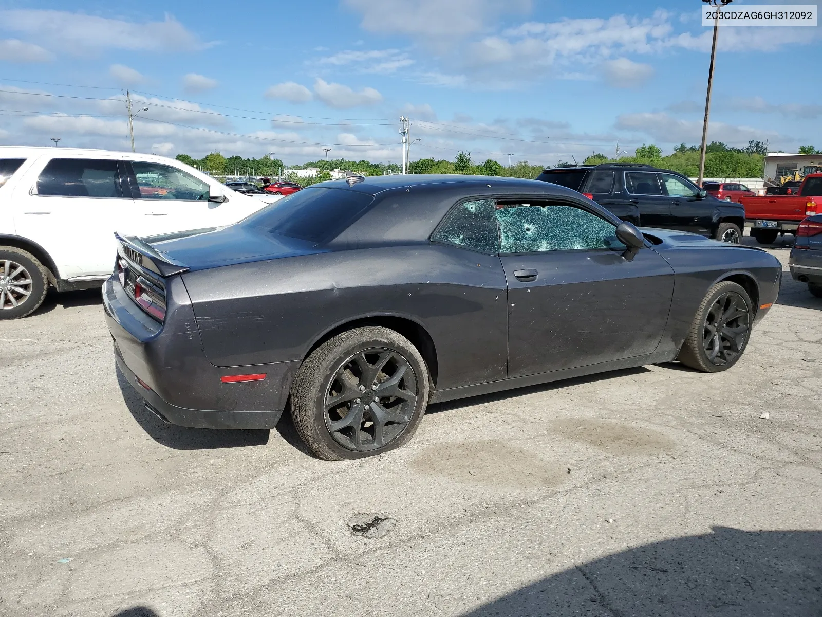 2016 Dodge Challenger Sxt VIN: 2C3CDZAG6GH312092 Lot: 54365124