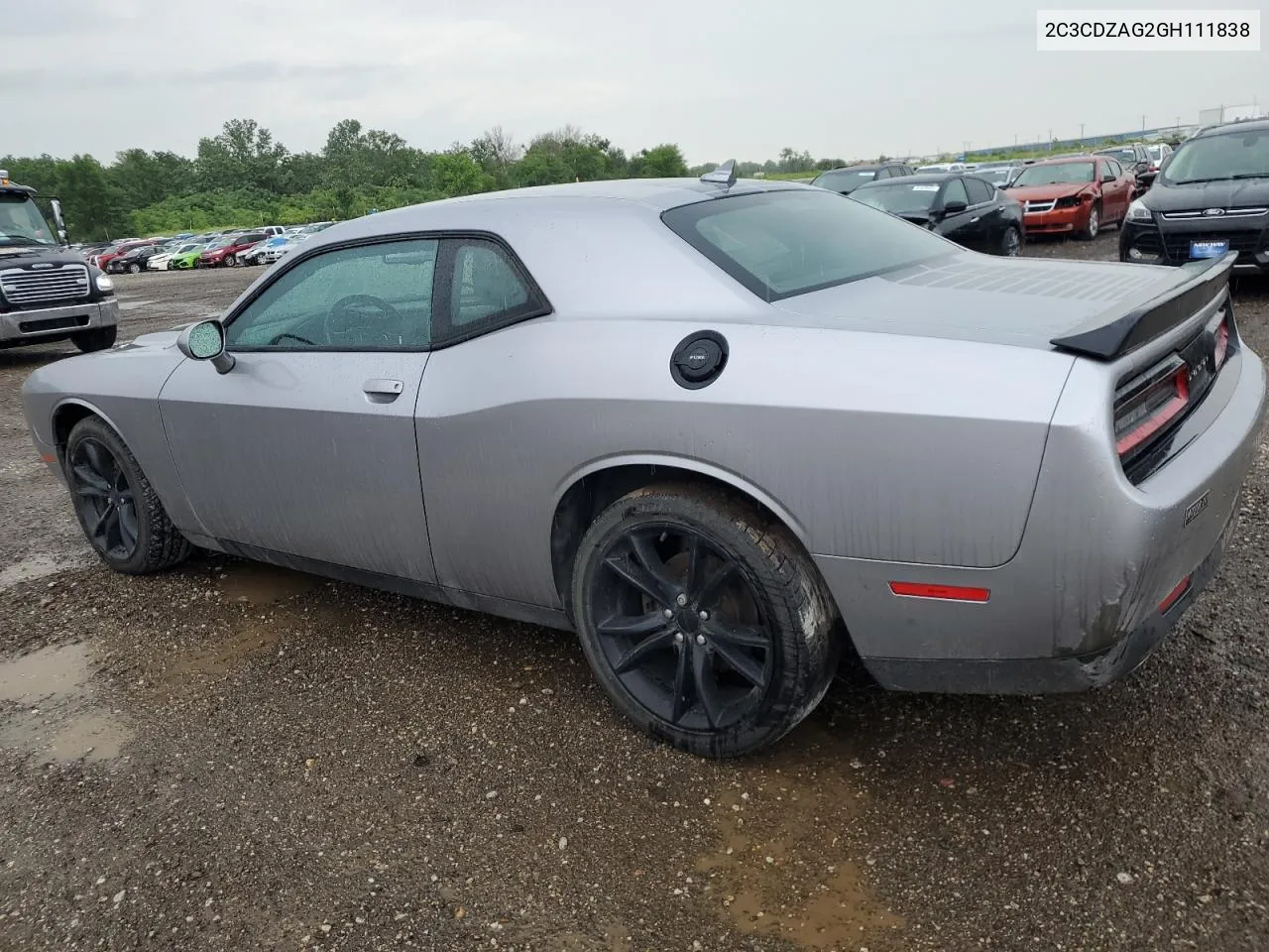 2016 Dodge Challenger Sxt VIN: 2C3CDZAG2GH111838 Lot: 60924914