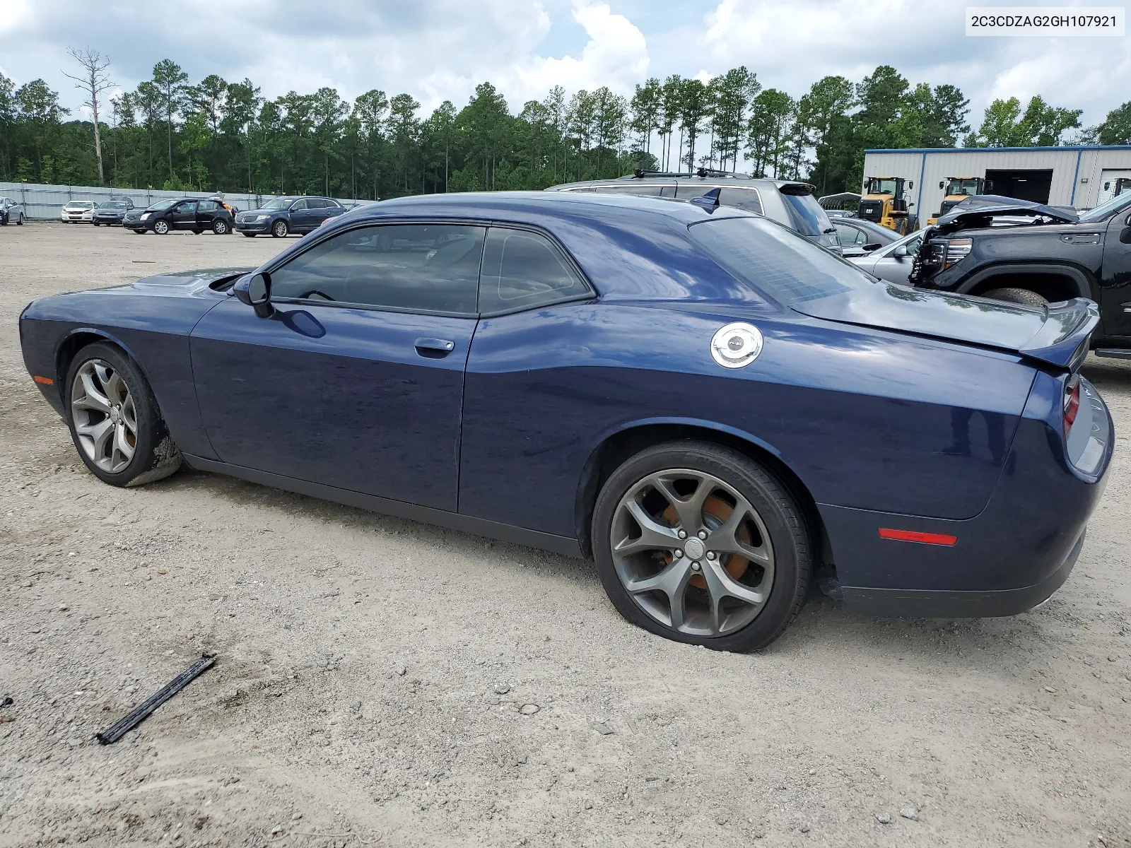 2016 Dodge Challenger Sxt VIN: 2C3CDZAG2GH107921 Lot: 62784584