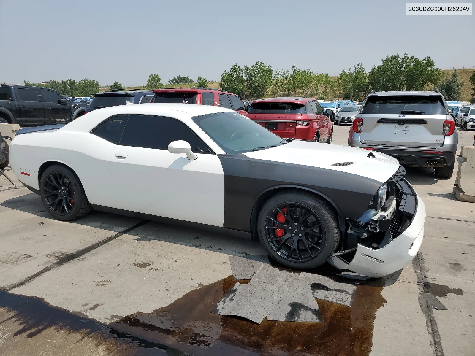 2C3CDZC90GH262949 2016 Dodge Challenger Srt Hellcat