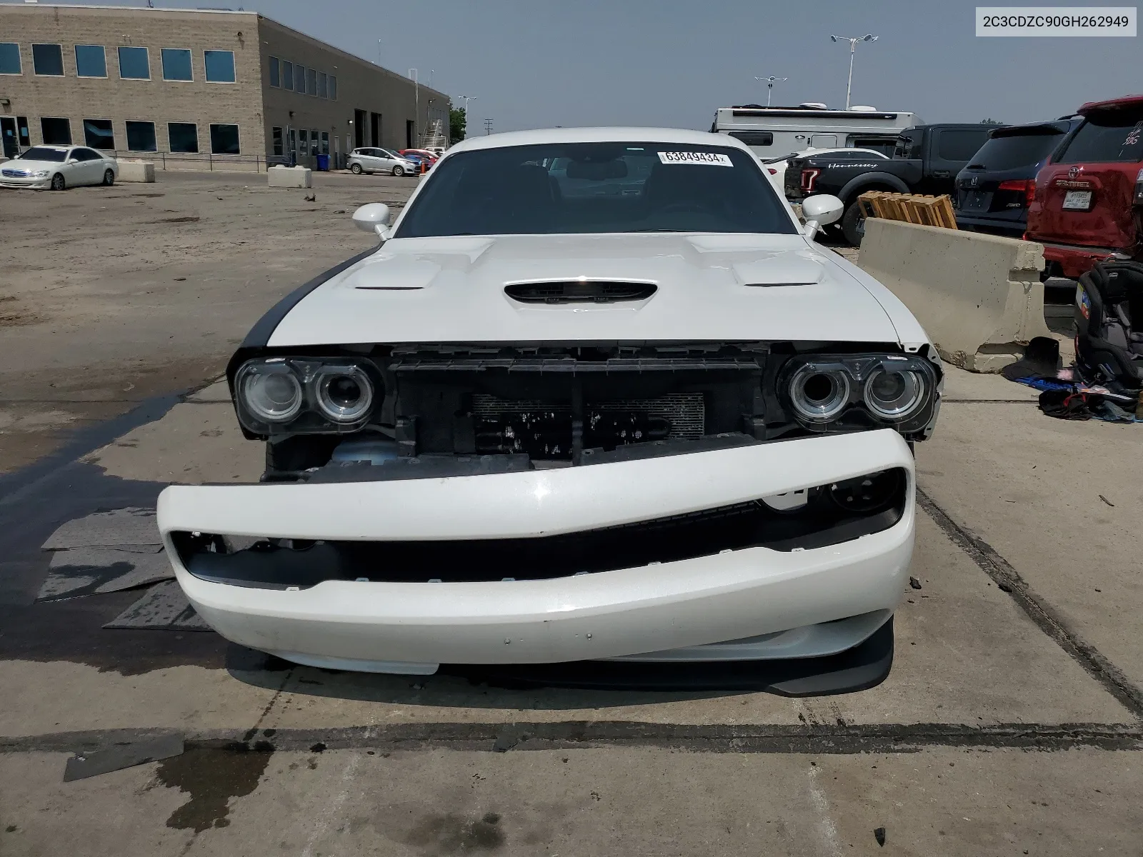 2C3CDZC90GH262949 2016 Dodge Challenger Srt Hellcat