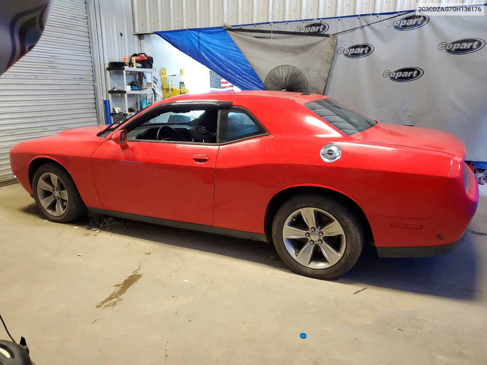 2C3CDZAG7GH138176 2016 Dodge Challenger Sxt