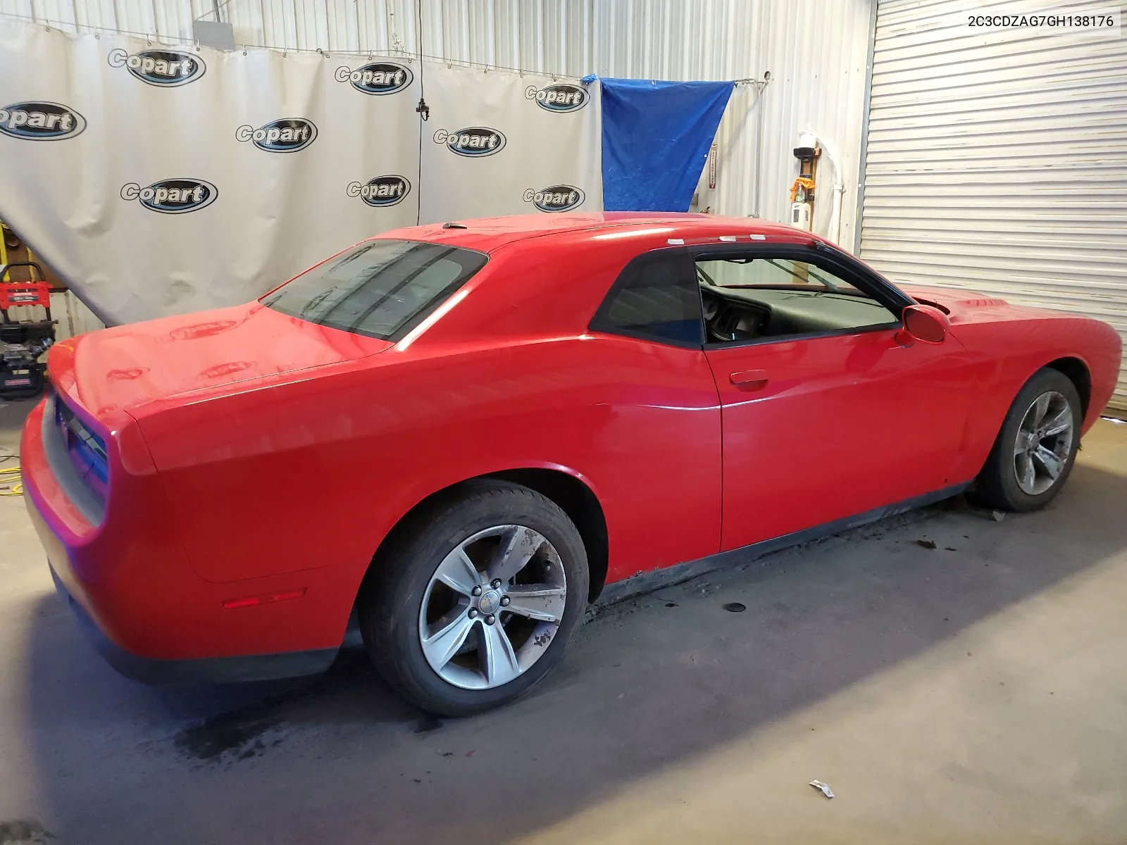 2C3CDZAG7GH138176 2016 Dodge Challenger Sxt