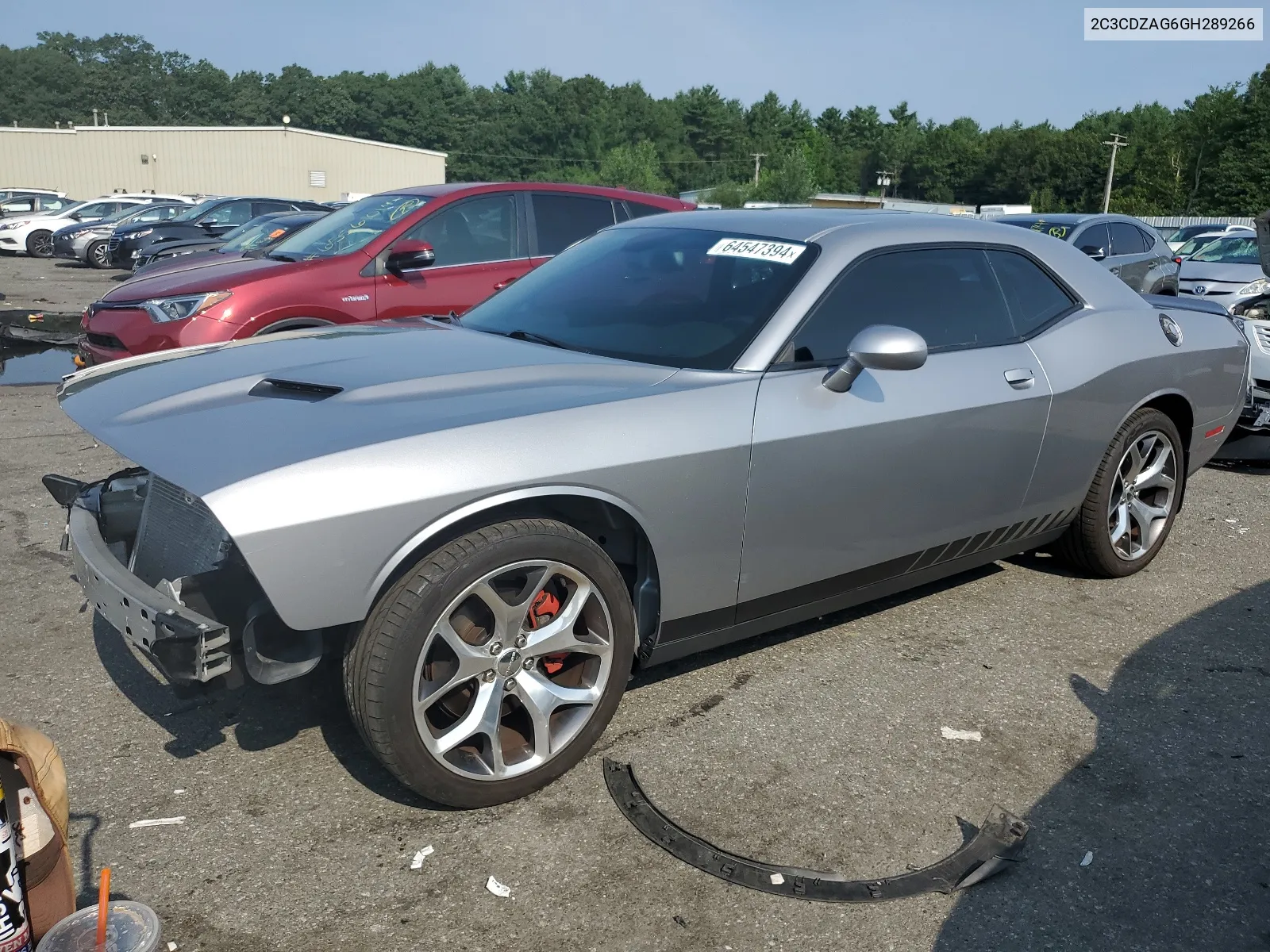 2C3CDZAG6GH289266 2016 Dodge Challenger Sxt