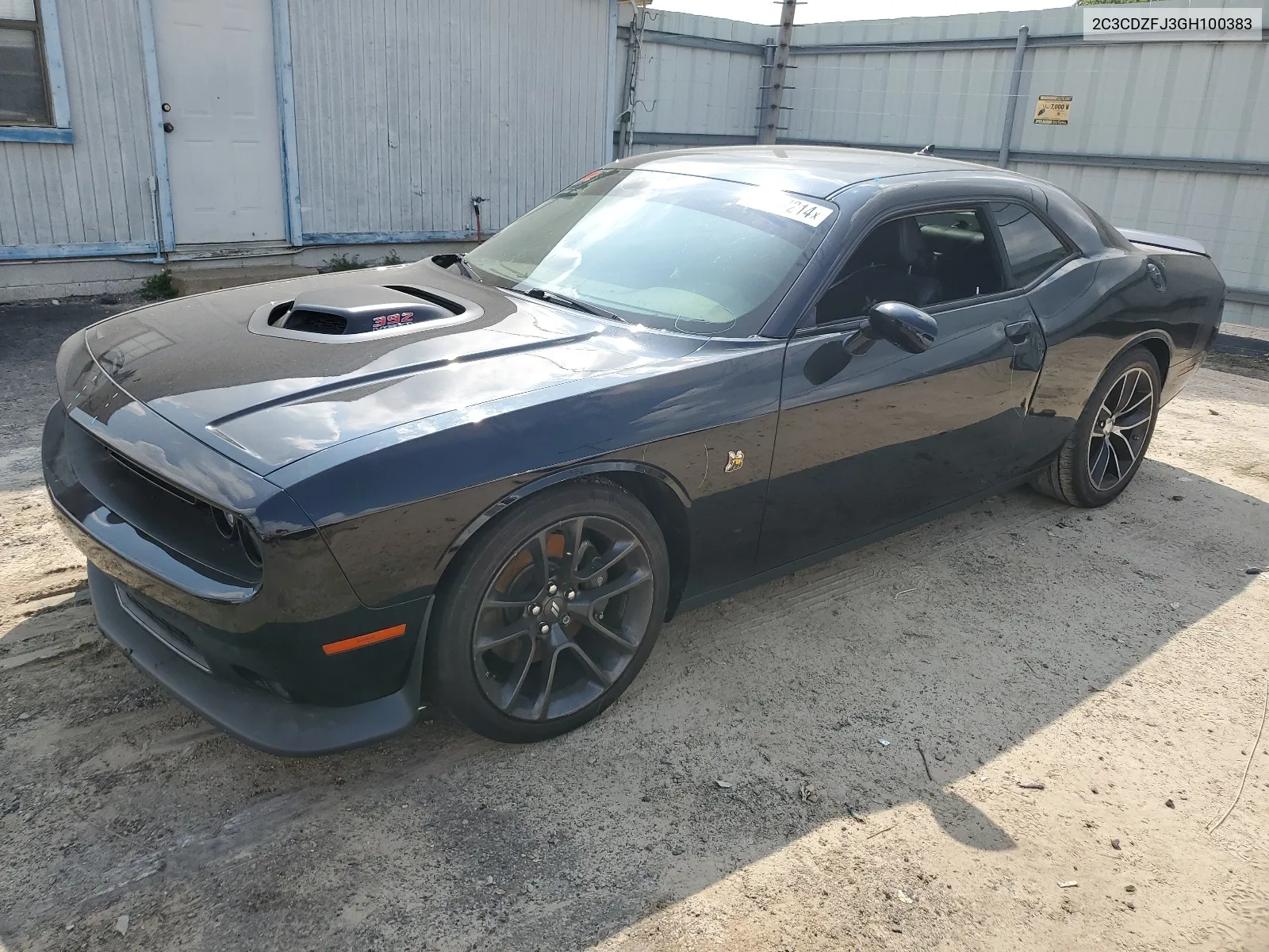 2016 Dodge Challenger R/T Scat Pack VIN: 2C3CDZFJ3GH100383 Lot: 64557214