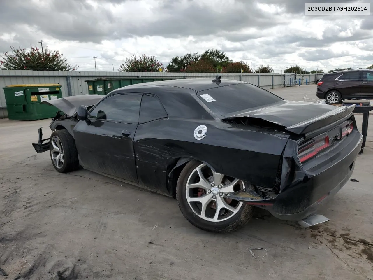 2016 Dodge Challenger R/T VIN: 2C3CDZBT7GH202504 Lot: 64599444