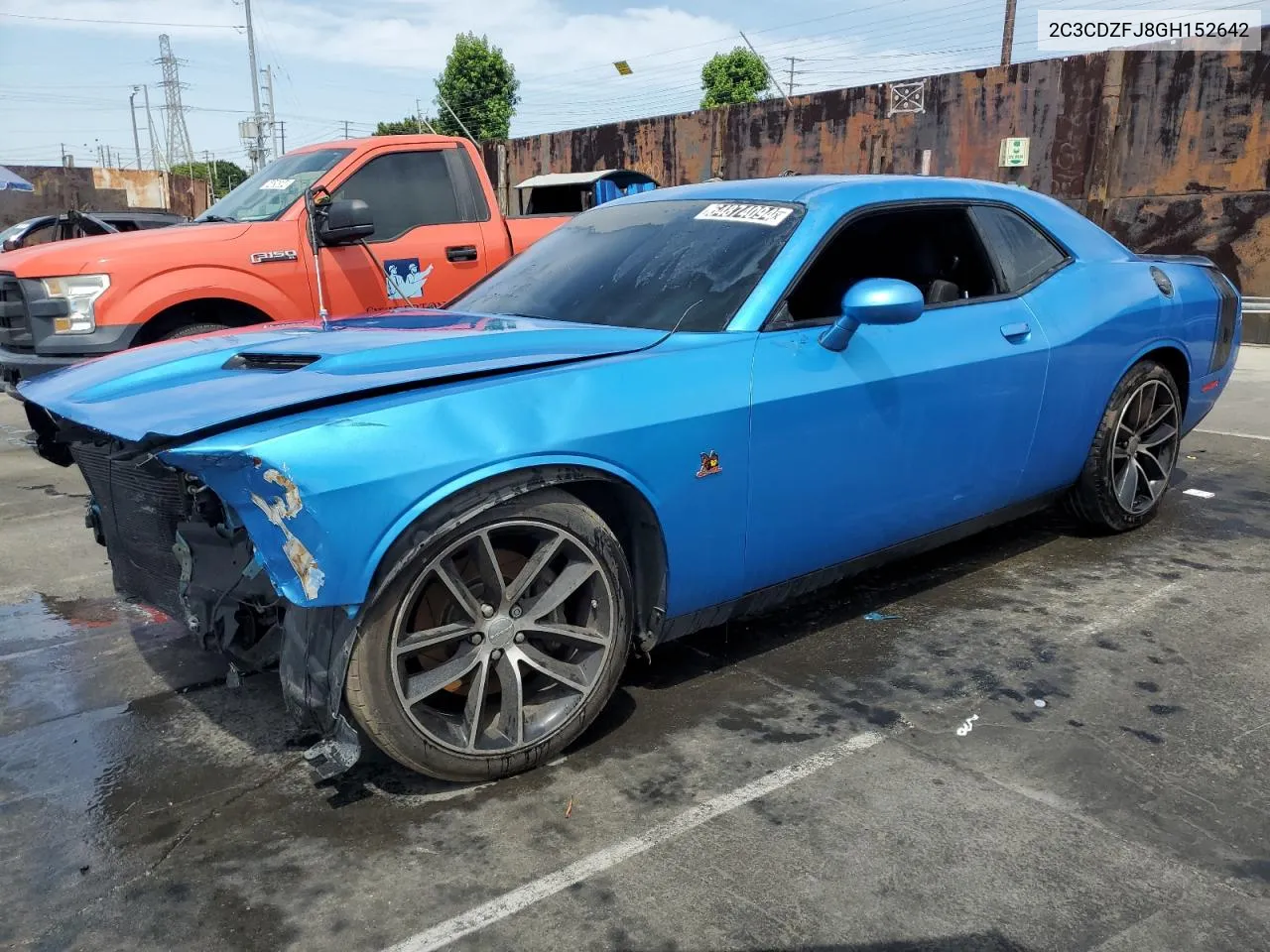 2C3CDZFJ8GH152642 2016 Dodge Challenger R/T Scat Pack