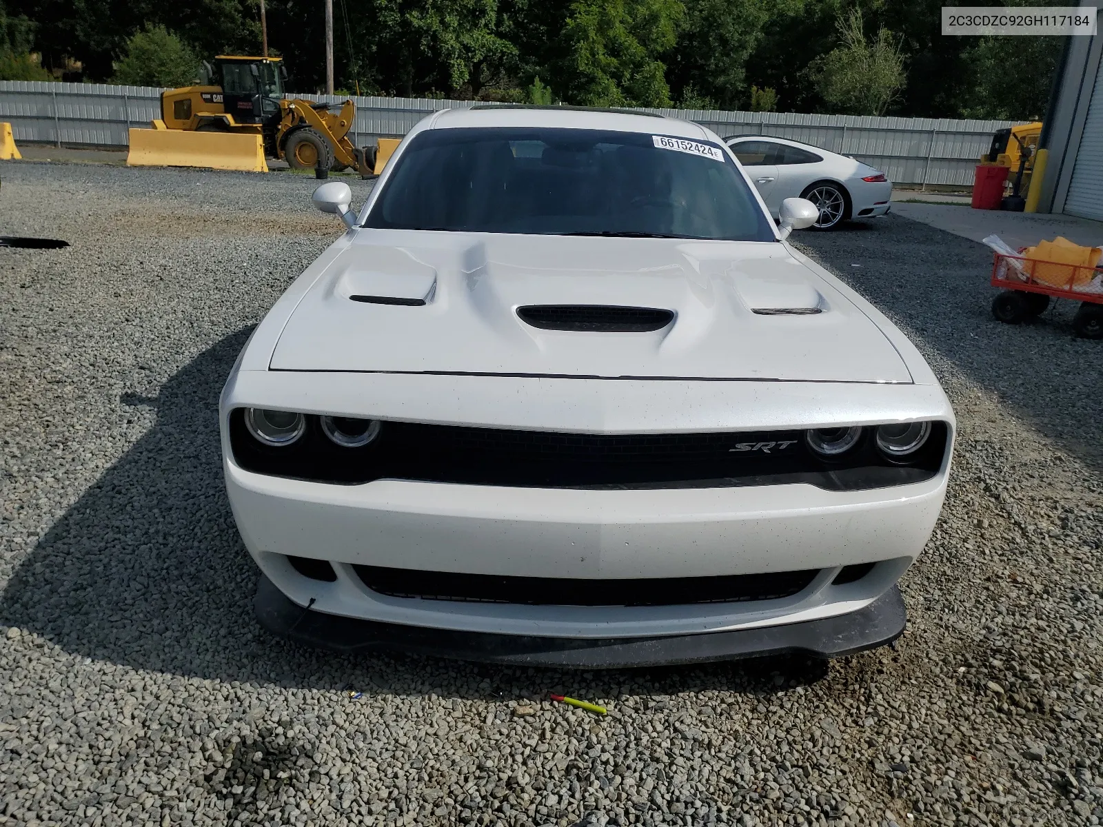 2C3CDZC92GH117184 2016 Dodge Challenger Srt Hellcat