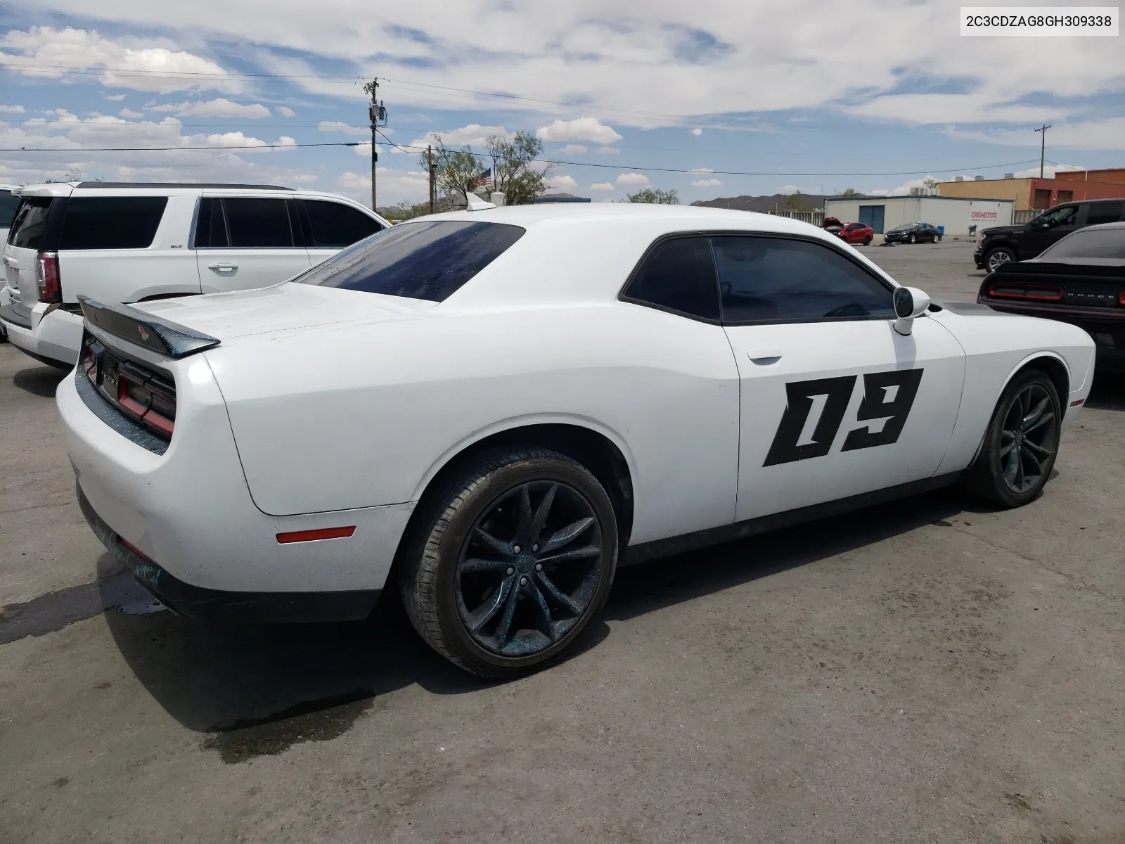 2C3CDZAG8GH309338 2016 Dodge Challenger Sxt