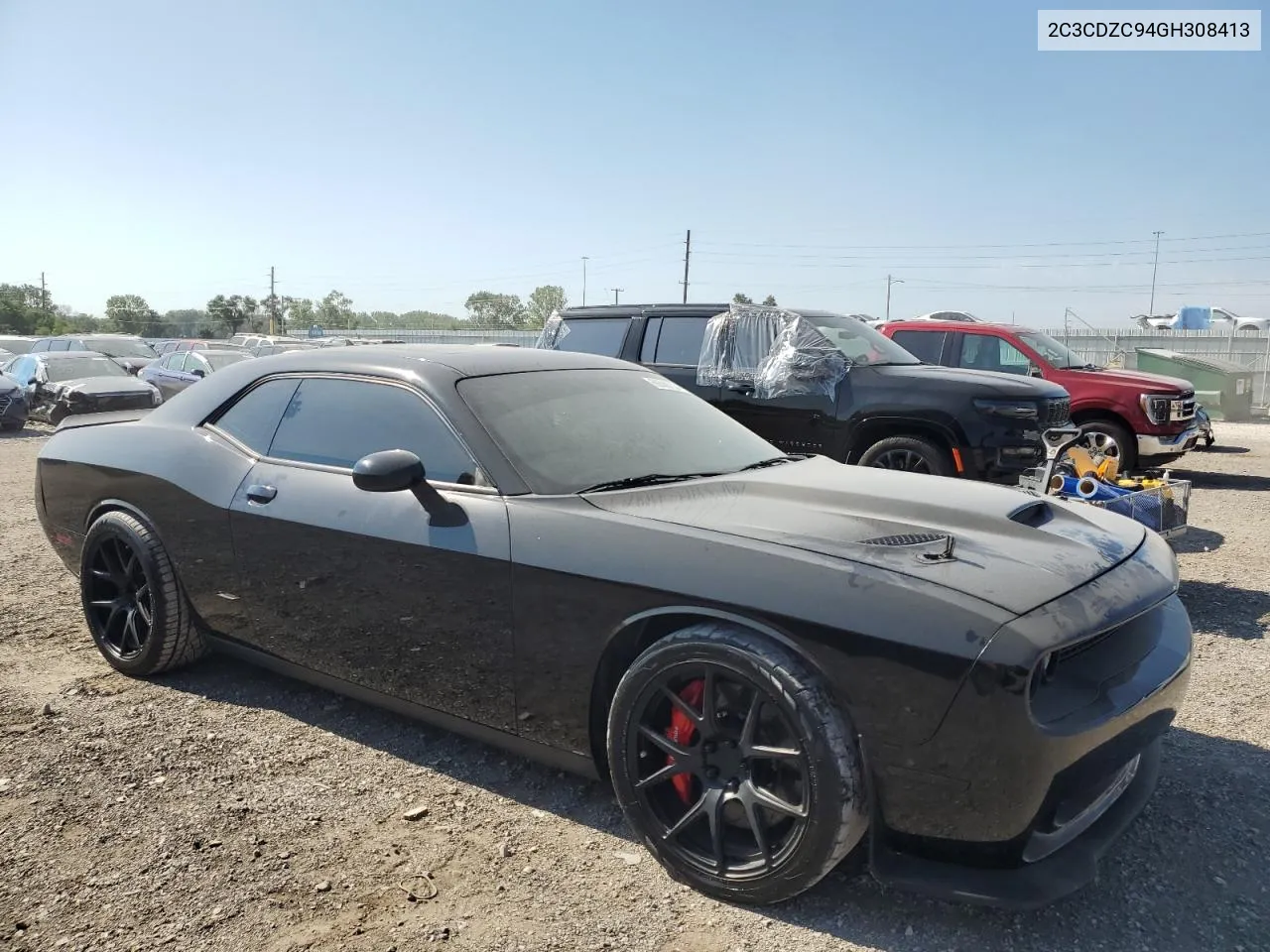 2C3CDZC94GH308413 2016 Dodge Challenger Srt Hellcat