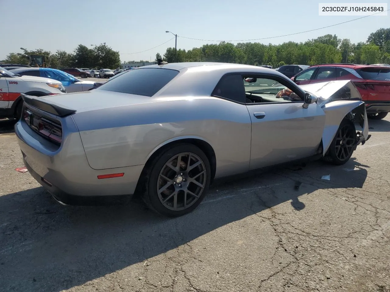 2C3CDZFJ1GH245843 2016 Dodge Challenger R/T Scat Pack