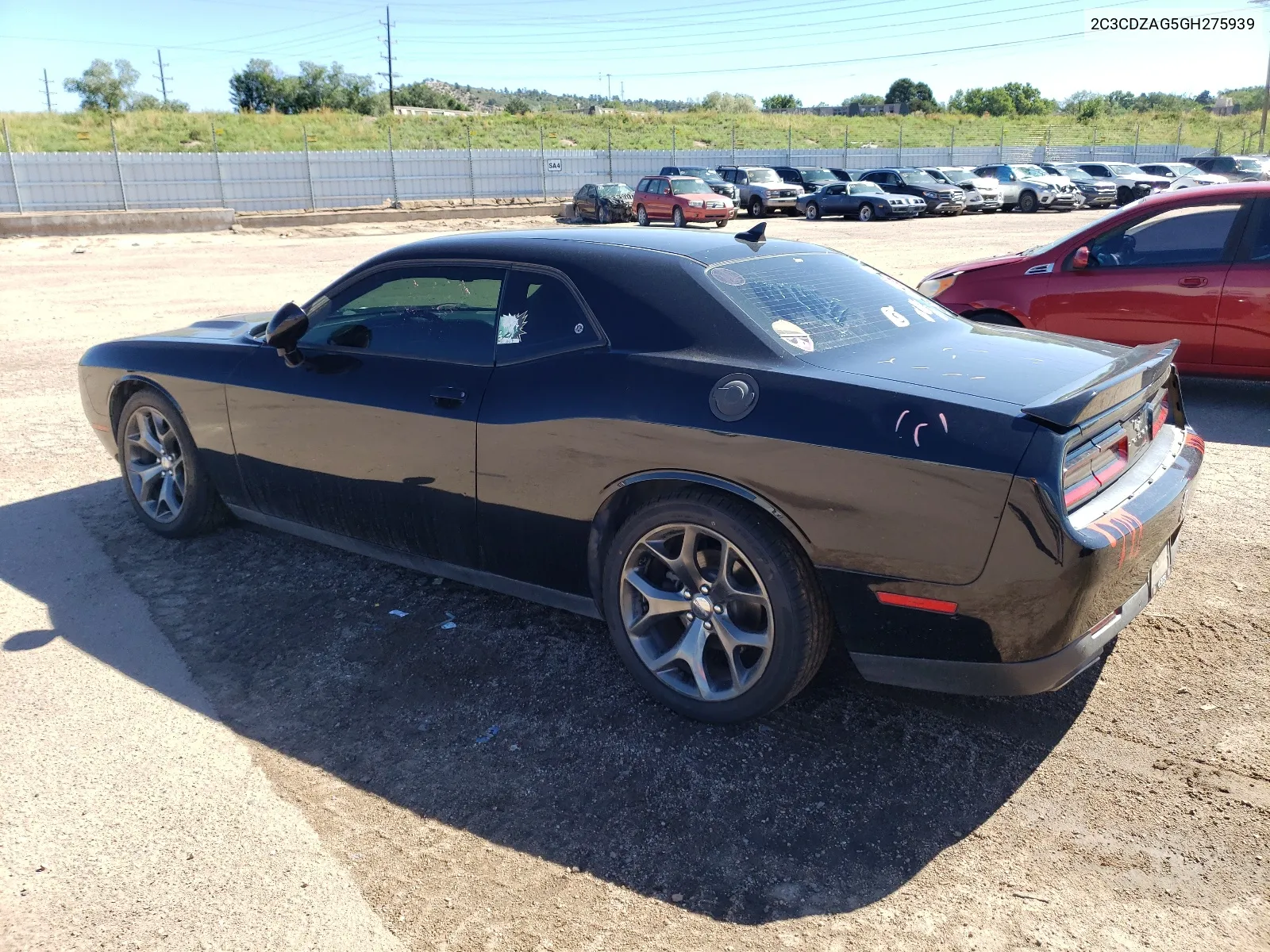 2C3CDZAG5GH275939 2016 Dodge Challenger Sxt