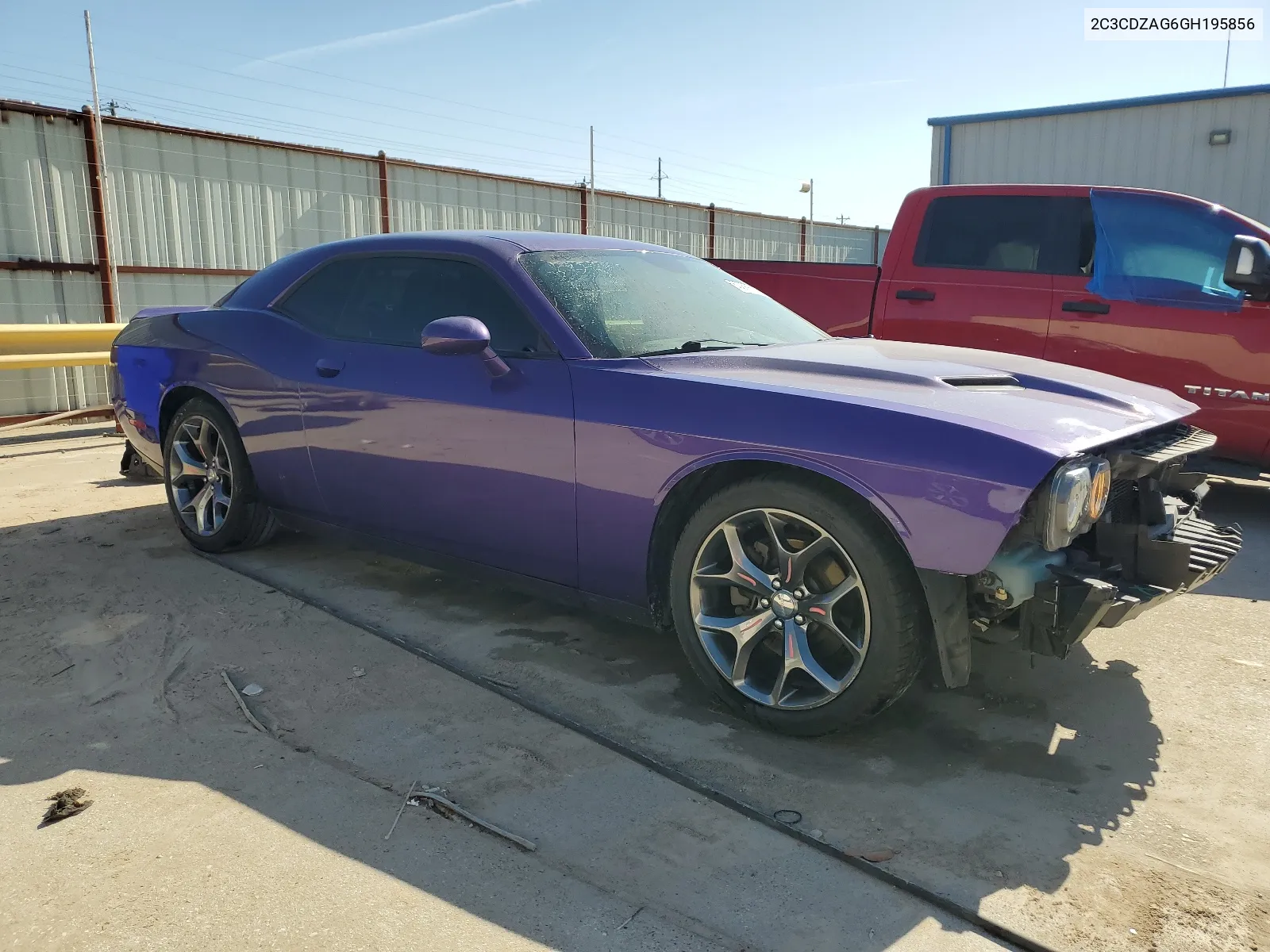 2016 Dodge Challenger Sxt VIN: 2C3CDZAG6GH195856 Lot: 66999684