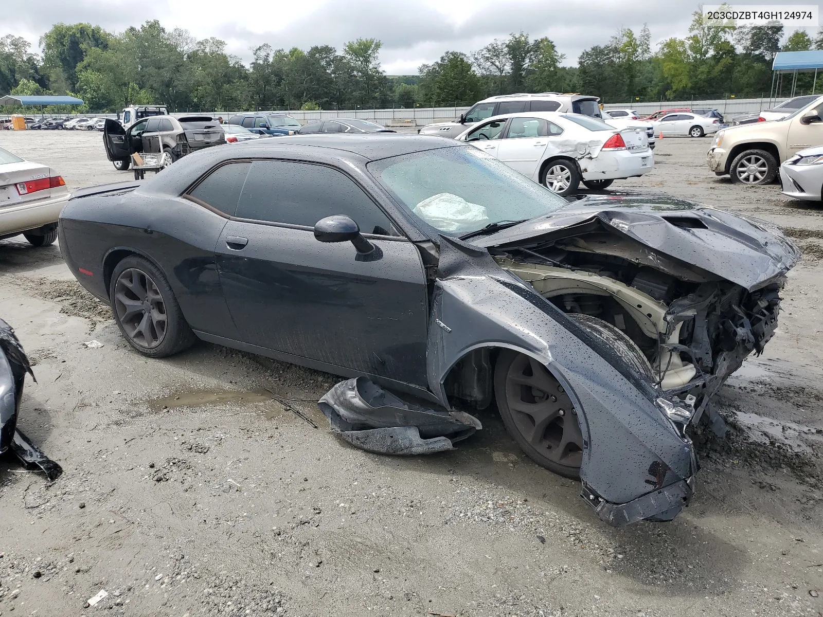 2016 Dodge Challenger R/T VIN: 2C3CDZBT4GH124974 Lot: 67136624