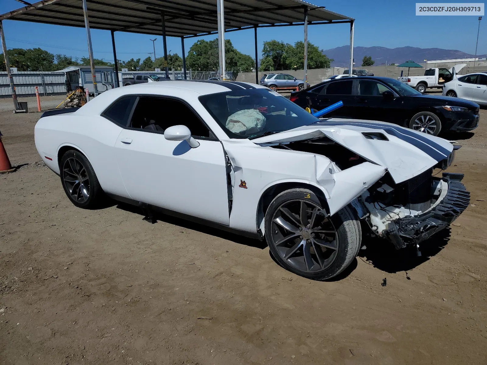 2016 Dodge Challenger R/T Scat Pack VIN: 2C3CDZFJ2GH309713 Lot: 67208854