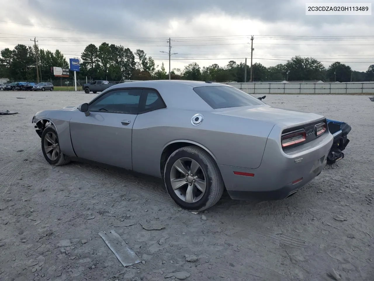 2016 Dodge Challenger Sxt VIN: 2C3CDZAG2GH113489 Lot: 67262474