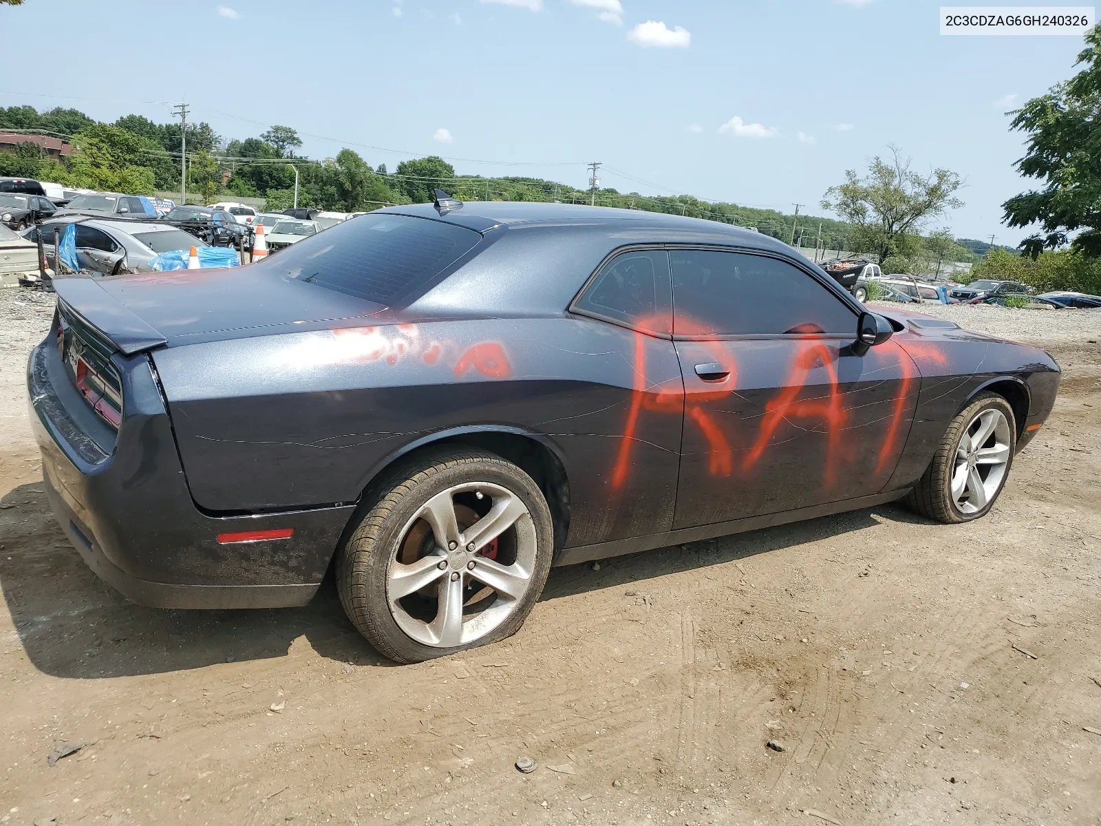 2016 Dodge Challenger Sxt VIN: 2C3CDZAG6GH240326 Lot: 67721514