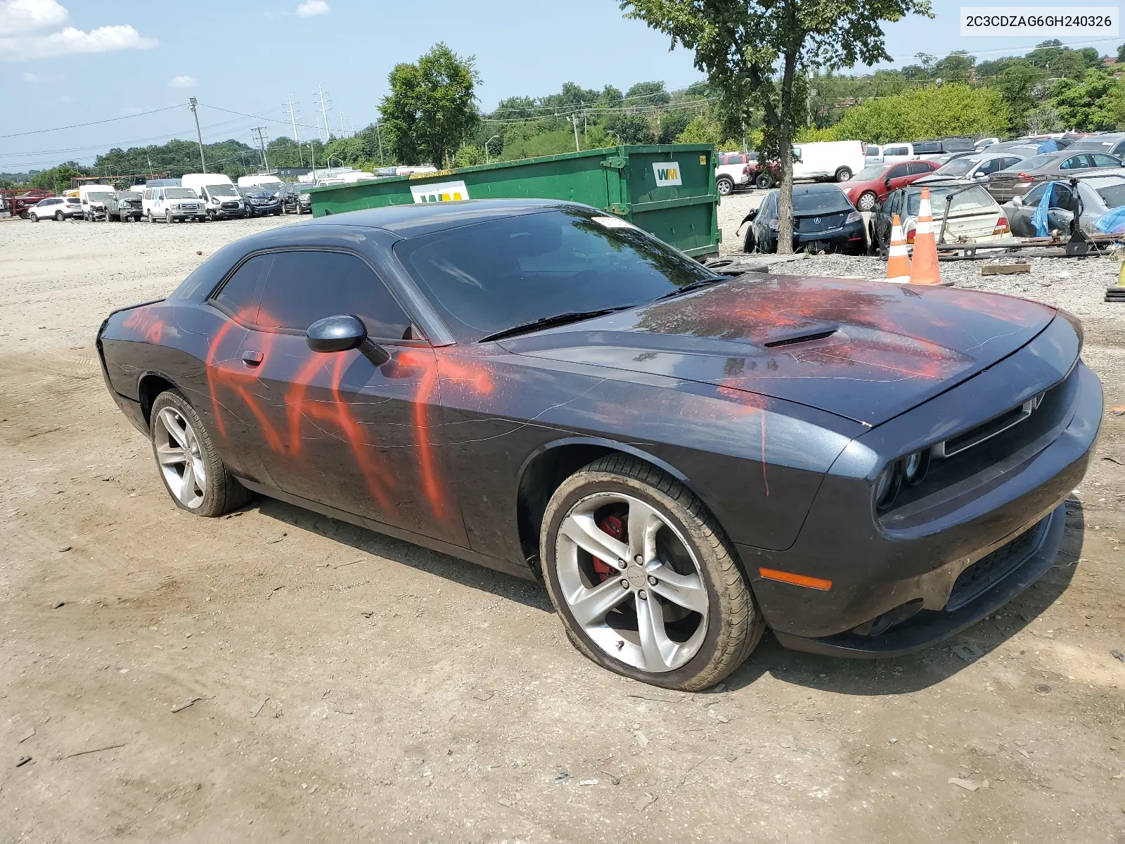 2016 Dodge Challenger Sxt VIN: 2C3CDZAG6GH240326 Lot: 67721514