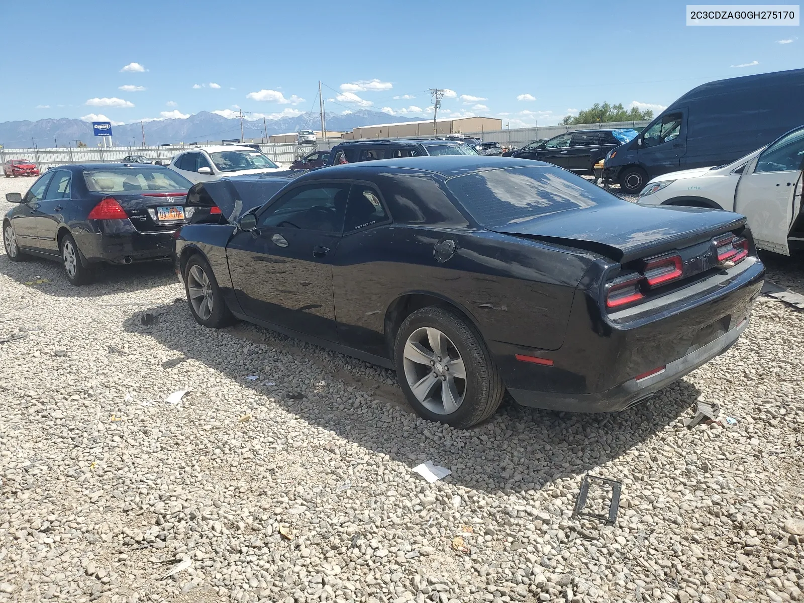 2C3CDZAG0GH275170 2016 Dodge Challenger Sxt