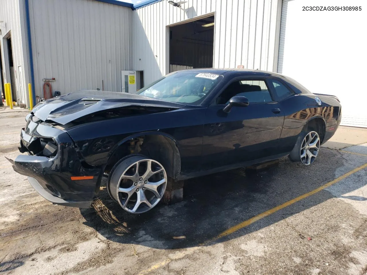 2016 Dodge Challenger Sxt VIN: 2C3CDZAG3GH308985 Lot: 67840534