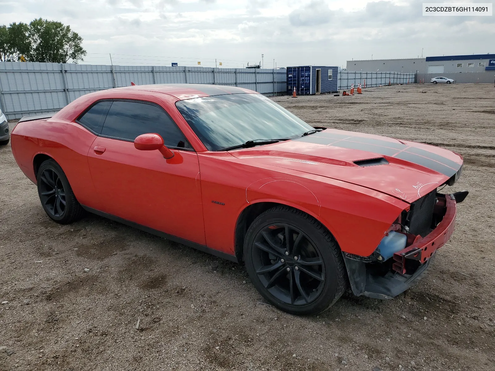 2C3CDZBT6GH114091 2016 Dodge Challenger R/T