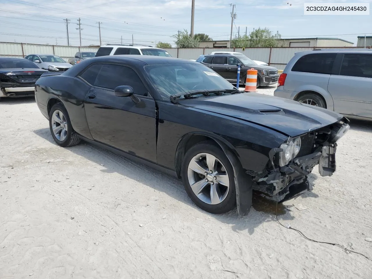 2016 Dodge Challenger Sxt VIN: 2C3CDZAG4GH245430 Lot: 68287974