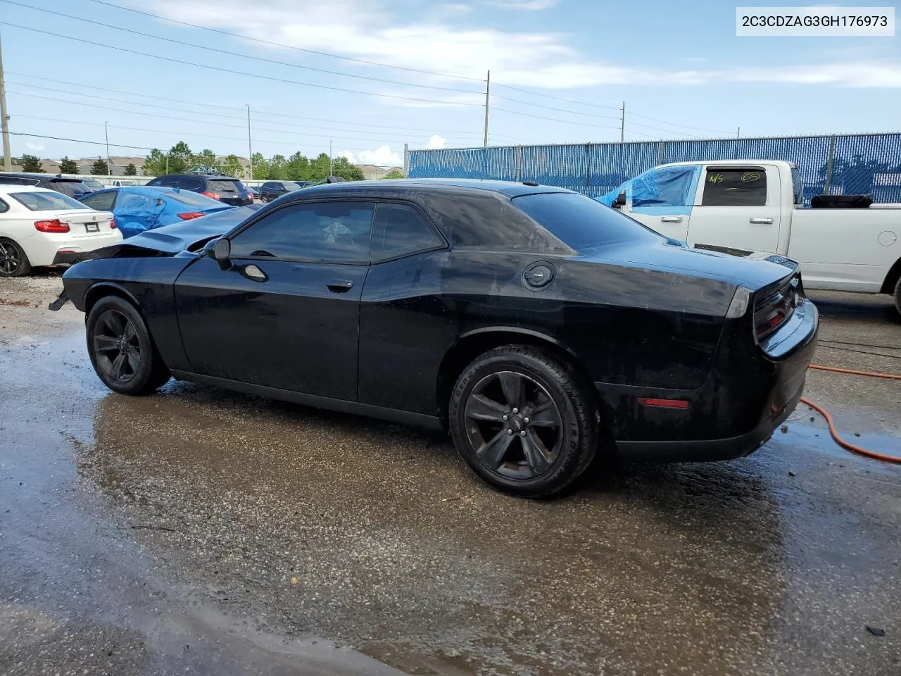 2016 Dodge Challenger Sxt VIN: 2C3CDZAG3GH176973 Lot: 68435144