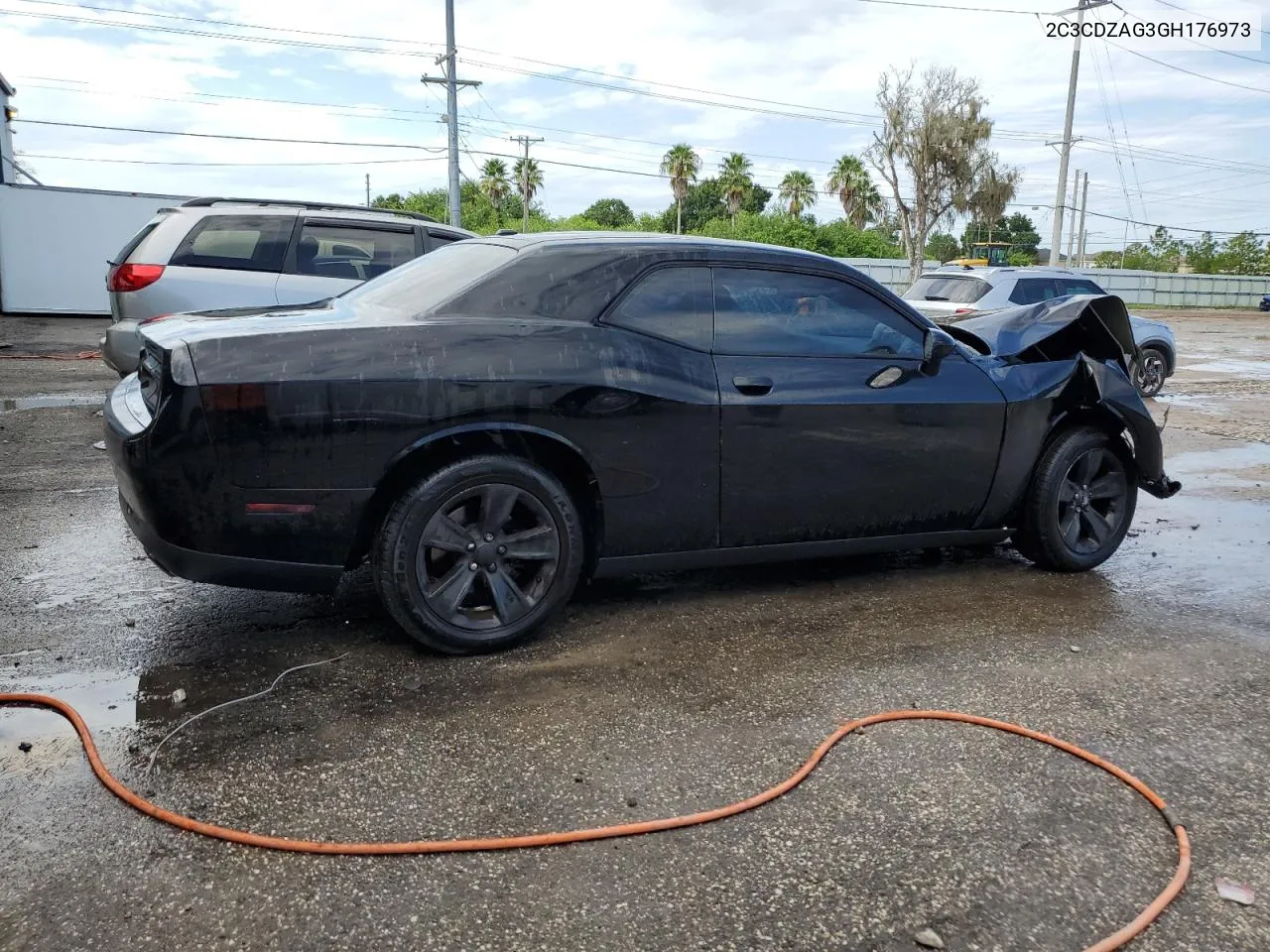 2016 Dodge Challenger Sxt VIN: 2C3CDZAG3GH176973 Lot: 68435144