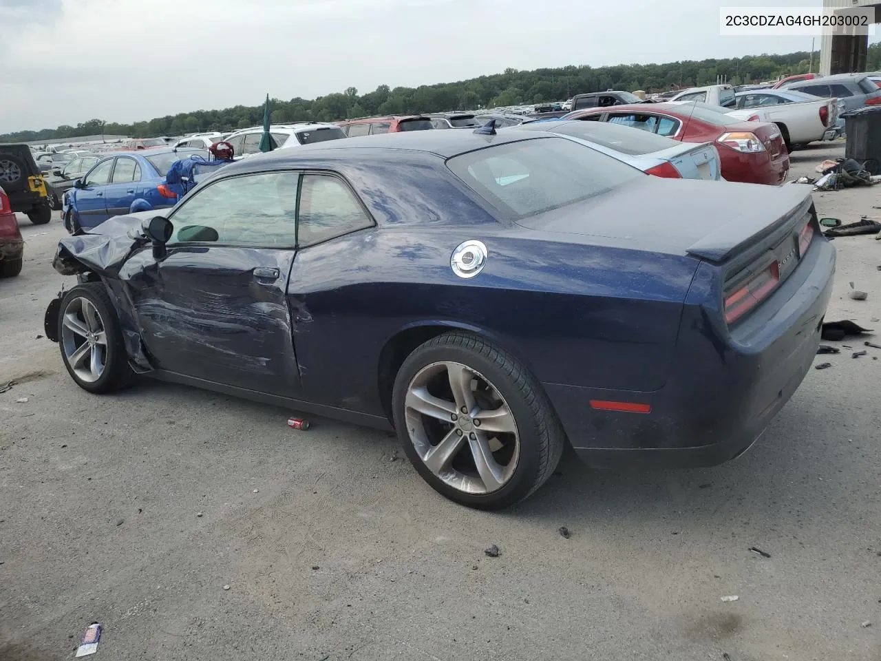 2016 Dodge Challenger Sxt VIN: 2C3CDZAG4GH203002 Lot: 68642394