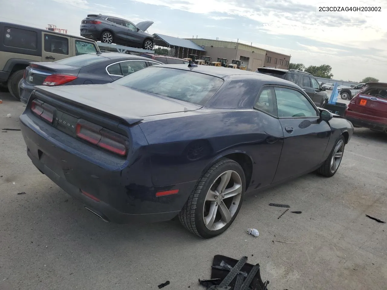 2C3CDZAG4GH203002 2016 Dodge Challenger Sxt