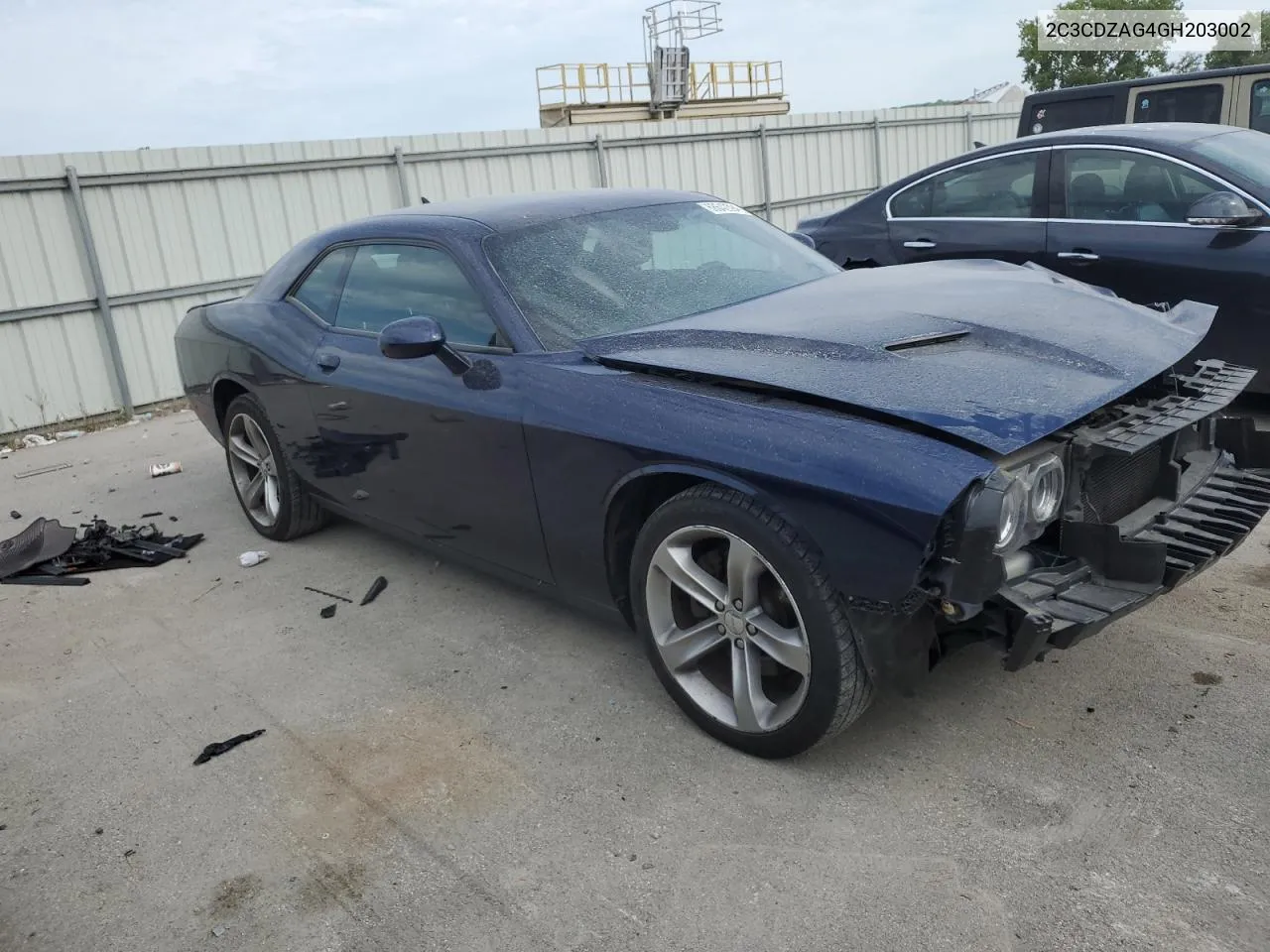 2C3CDZAG4GH203002 2016 Dodge Challenger Sxt