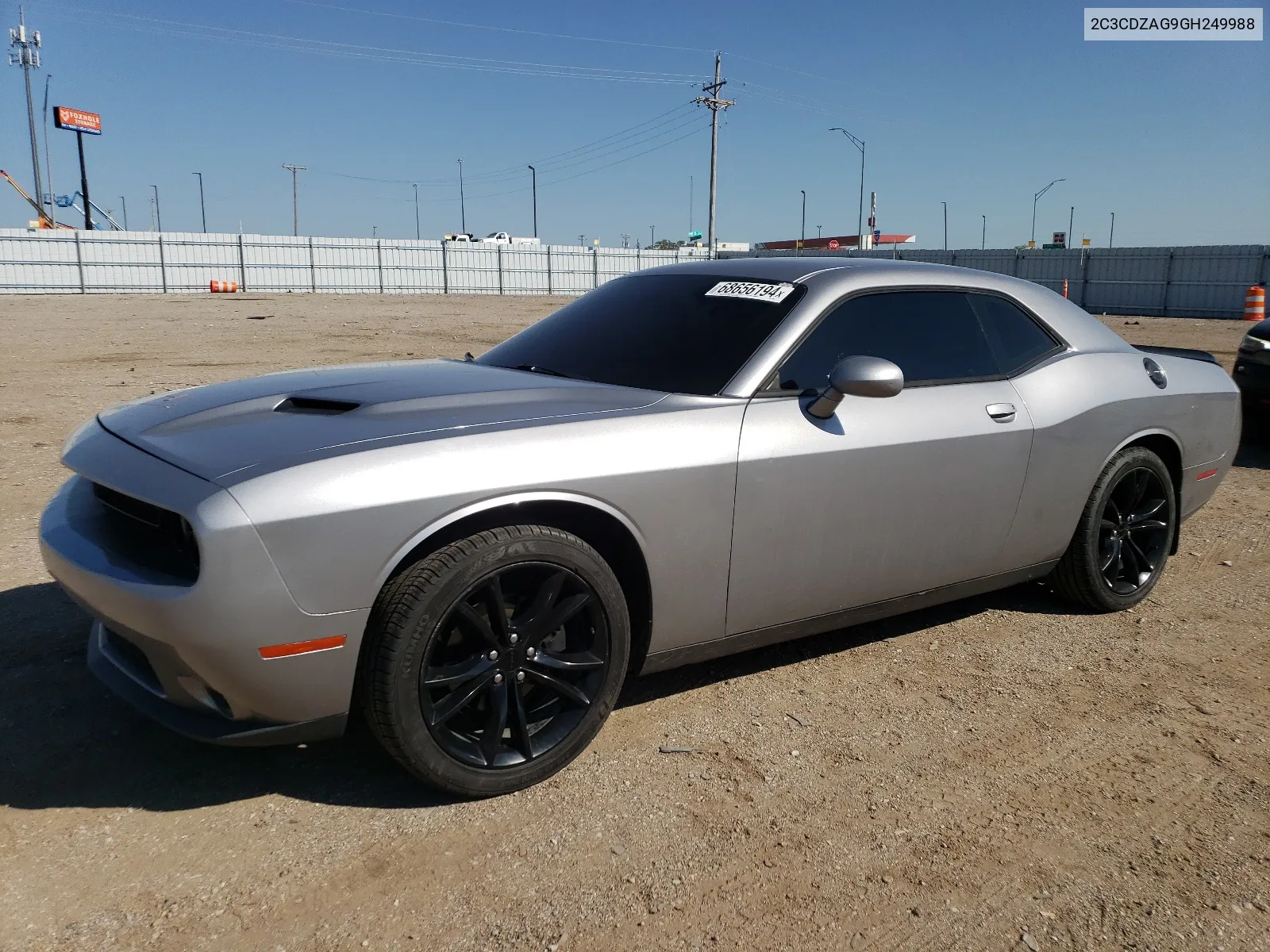 2C3CDZAG9GH249988 2016 Dodge Challenger Sxt